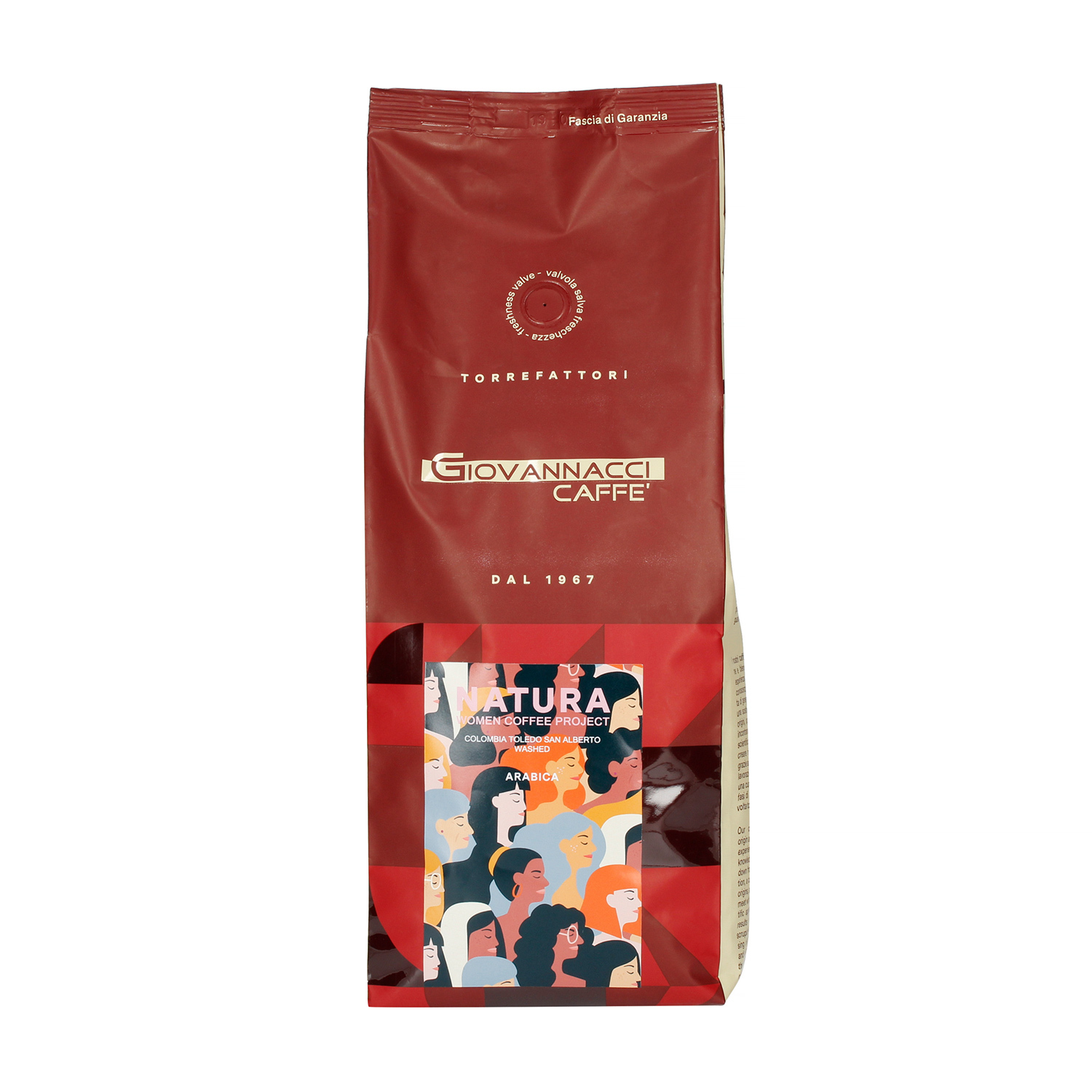 Giovannacci Caffe - Colombia Women Coffee Project Espresso 1kg