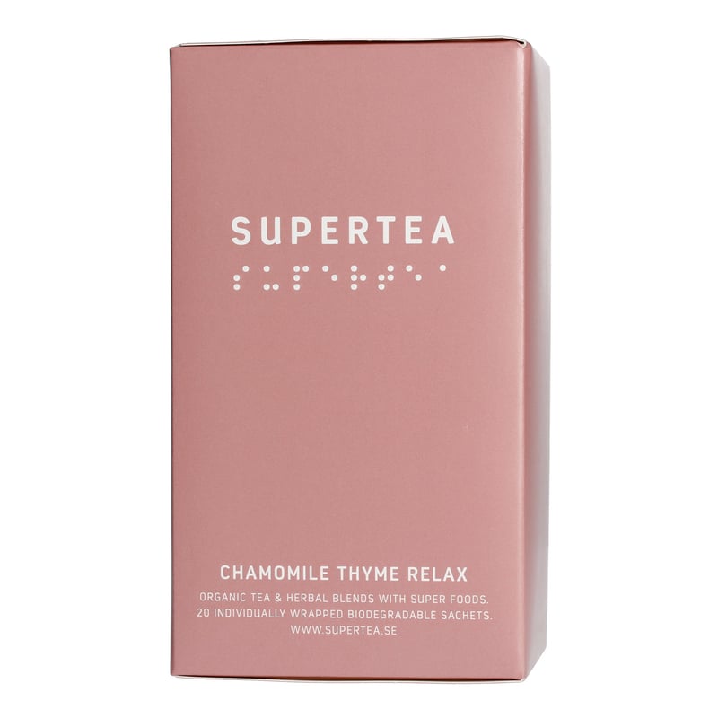 Teministeriet - Supertea Chamomile Thyme Relax - 20 Tea Bags
