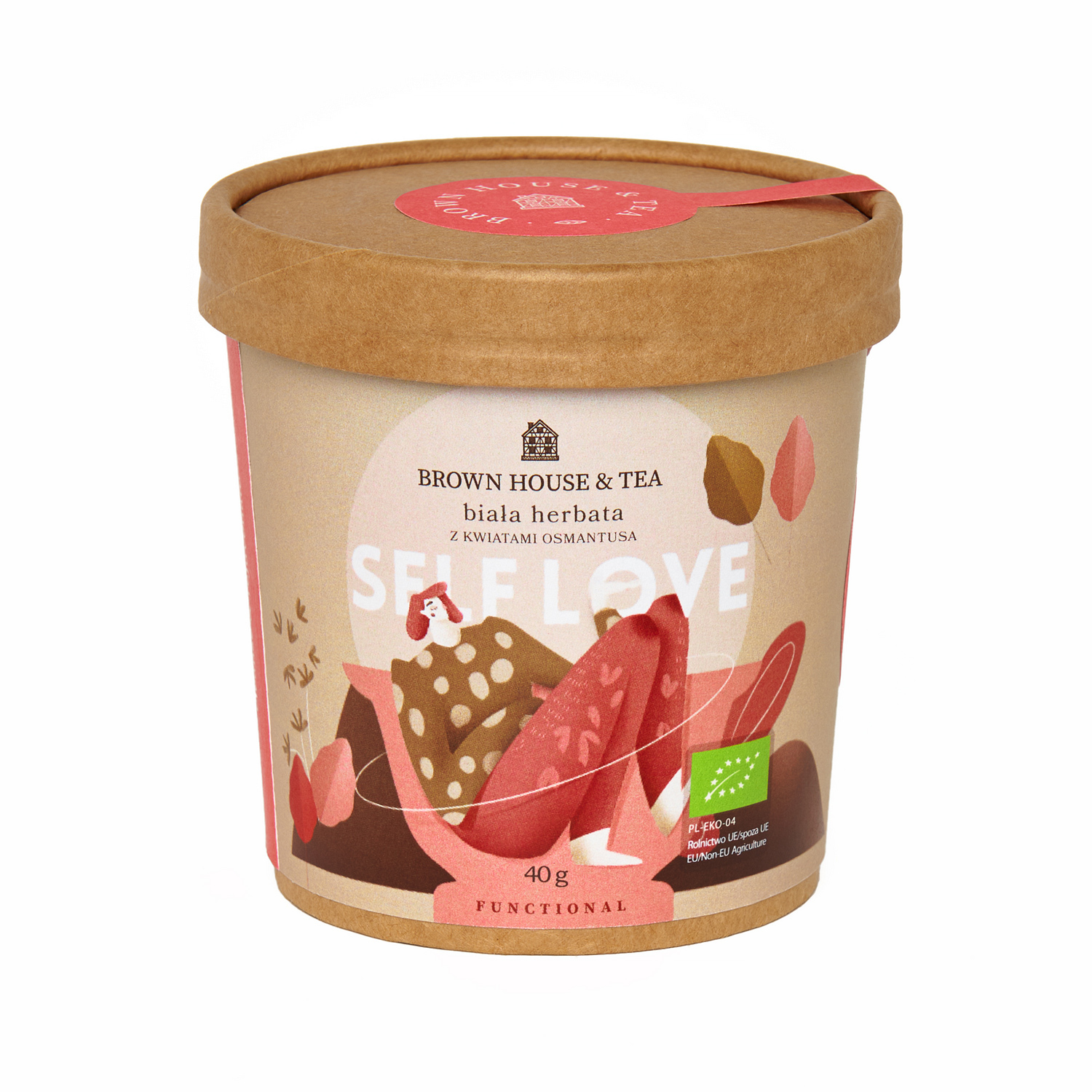 Brown House & Tea - Self Love - Herbata sypana 40g