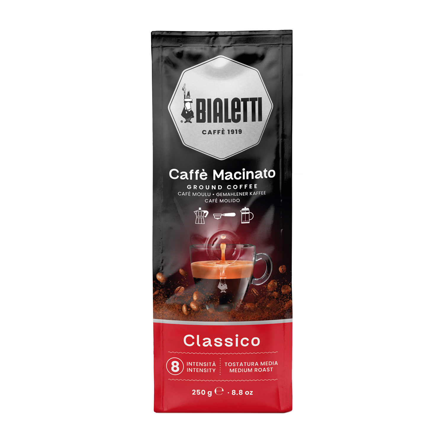 Bialetti - Caffe Macinato Classico Espresso 250g