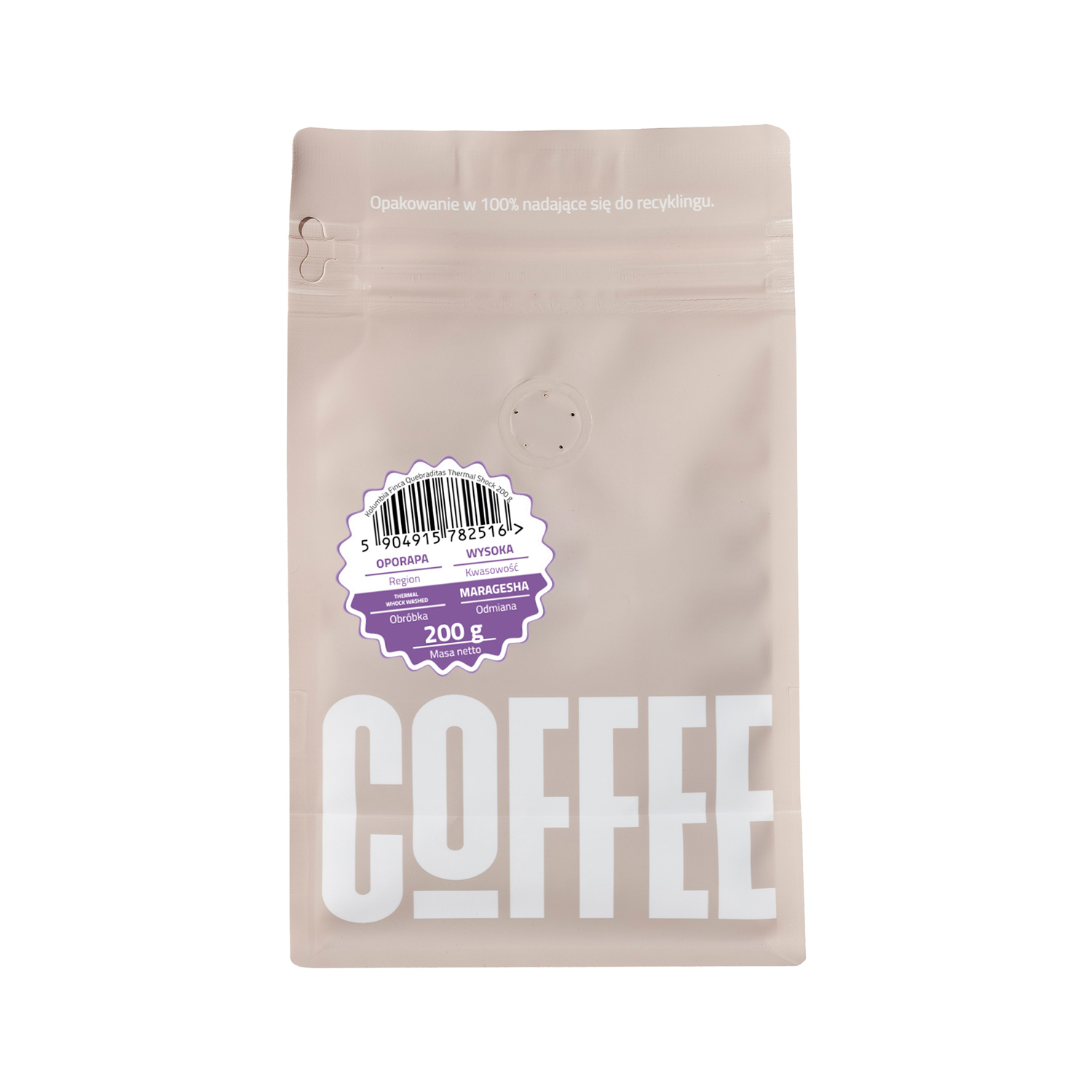 COFFEELAB - kawa ziarnista Kolumbia Finca Quebraditas Thermal Shock Filter 200 g