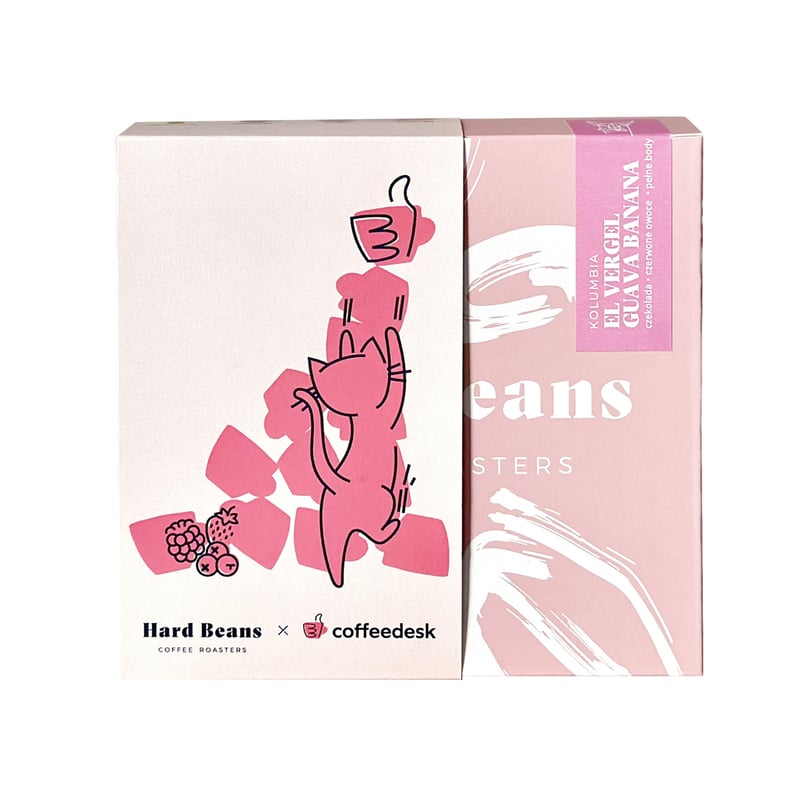 Hard Beans x Coffeedesk - Colombia Guava Banana Anaerobic Filter 250g (outlet)