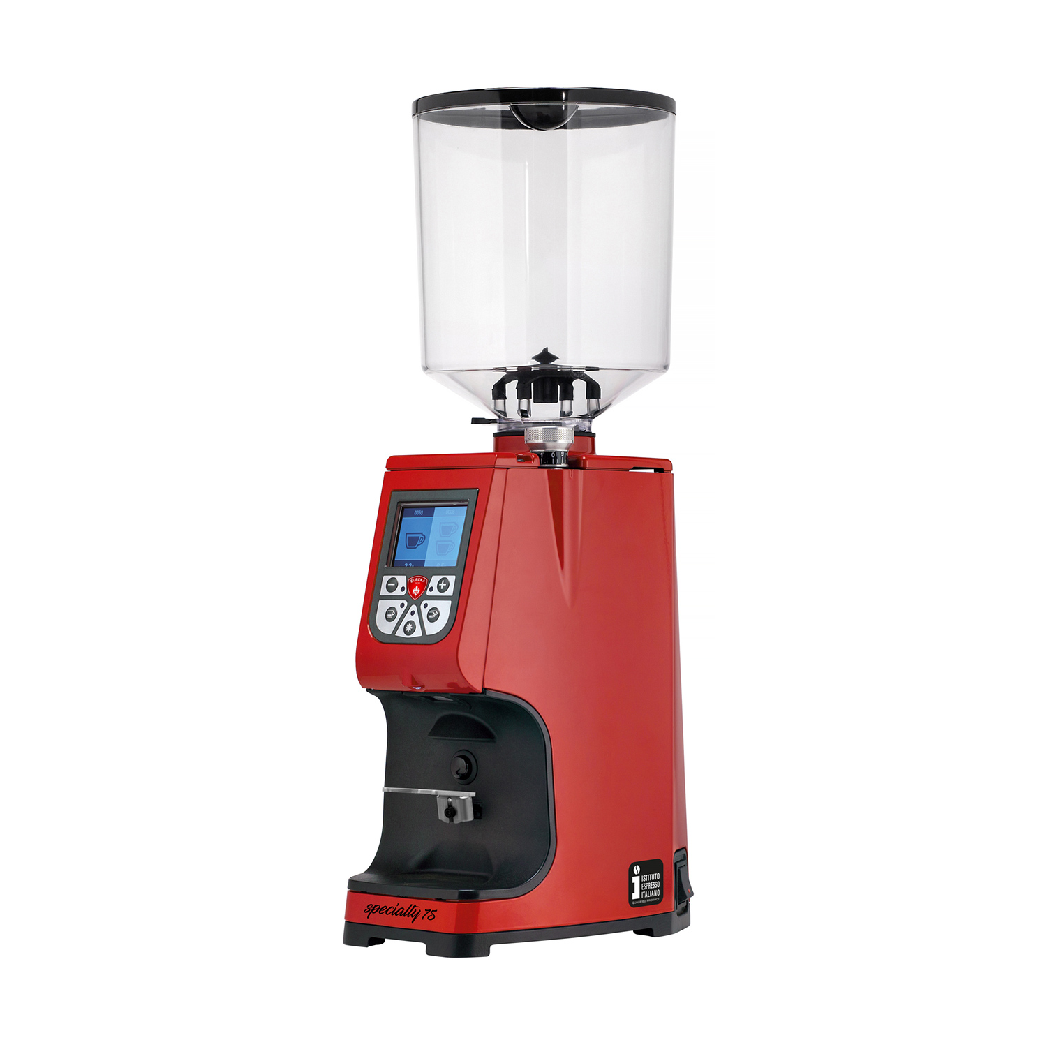 Eureka - Atom Specialty 75 - Młynek automatyczny - Czerwony (outlet)