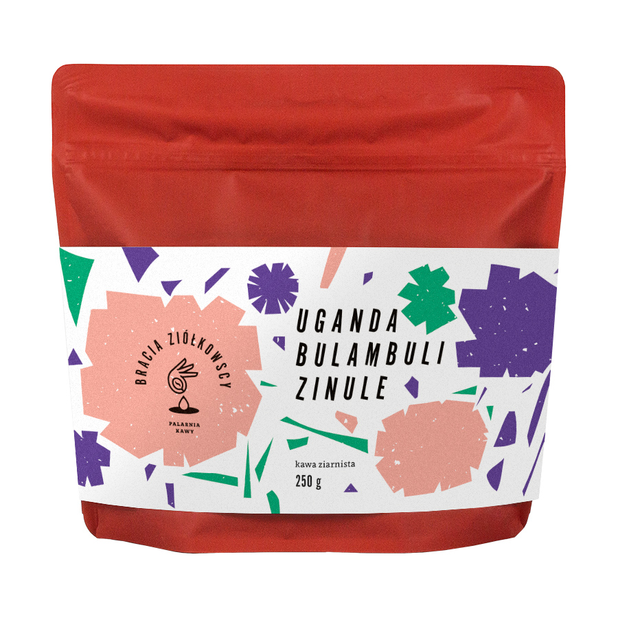 Bracia Ziółkowscy - kawa ziarnista Uganda Bulambuli Zinule Washed Filter 250 g
