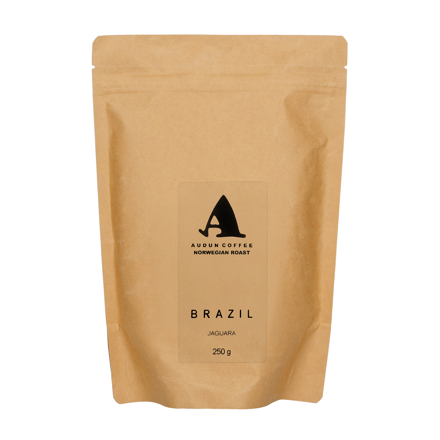 Audun Coffee - kawa ziarnista Brazylia Jaguara Natural Filter 250 g