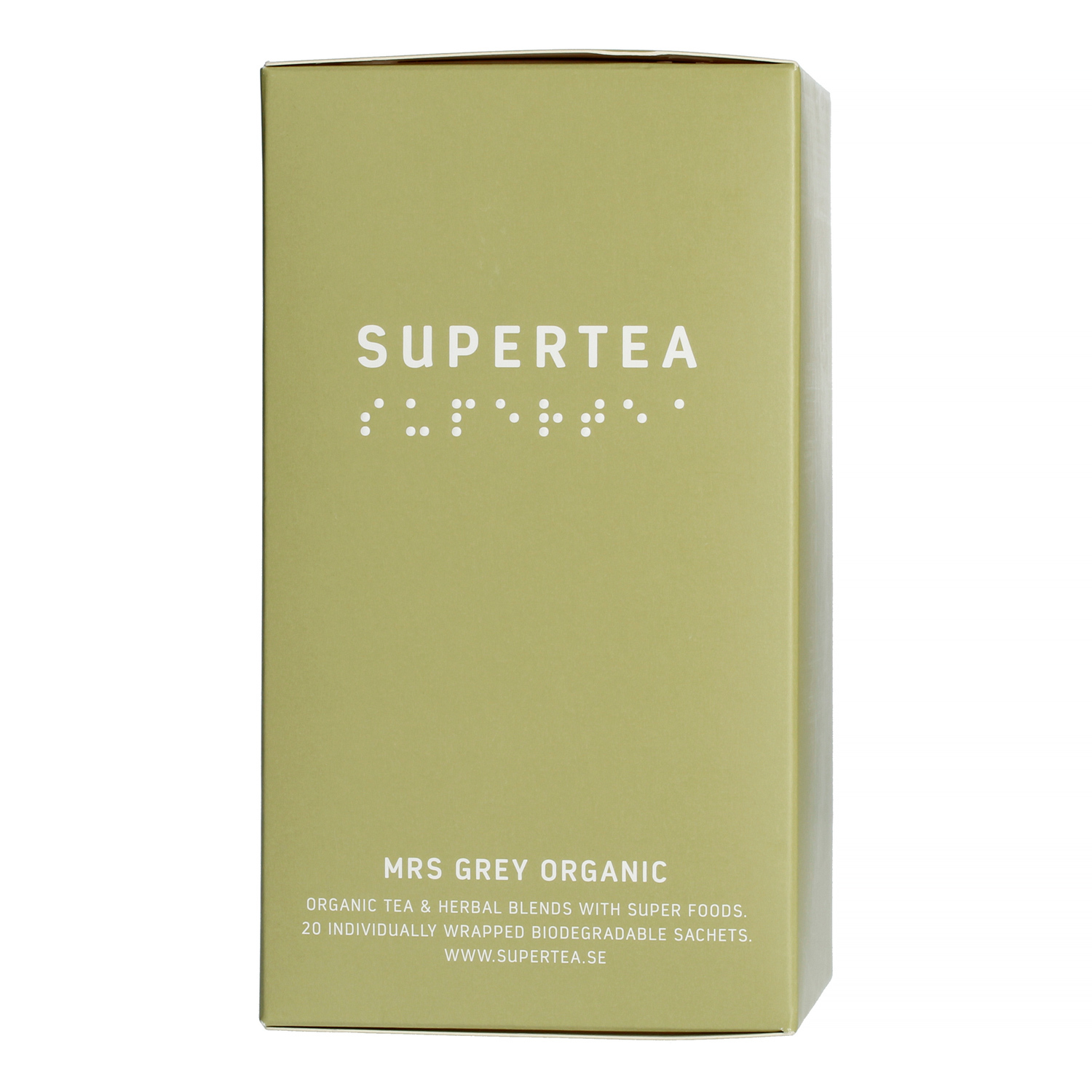 Teministeriet - Supertea Mrs Grey Organic - 20 Tea Bags