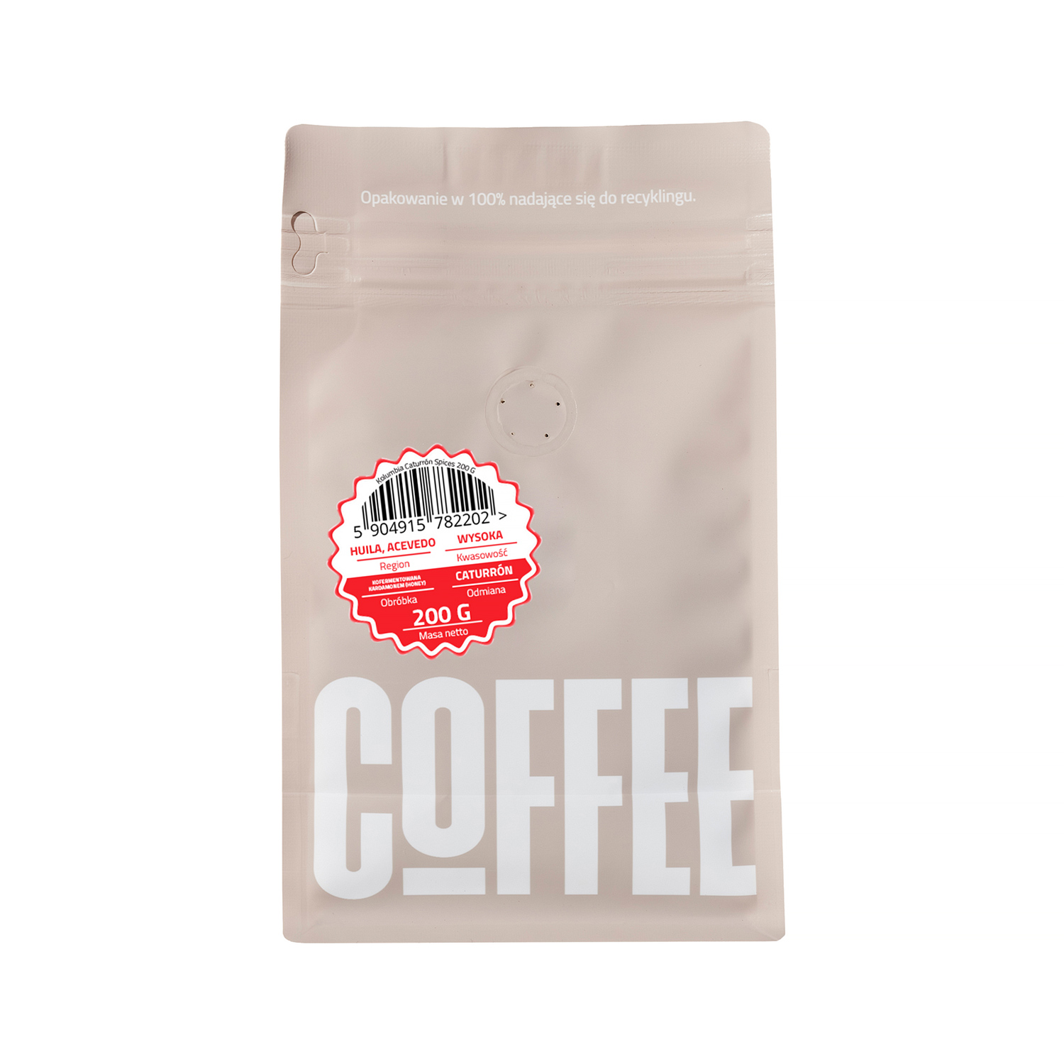 Coffeelab - kawa ziarnista Kolumbia Caturrón Coferment Filter 200 g