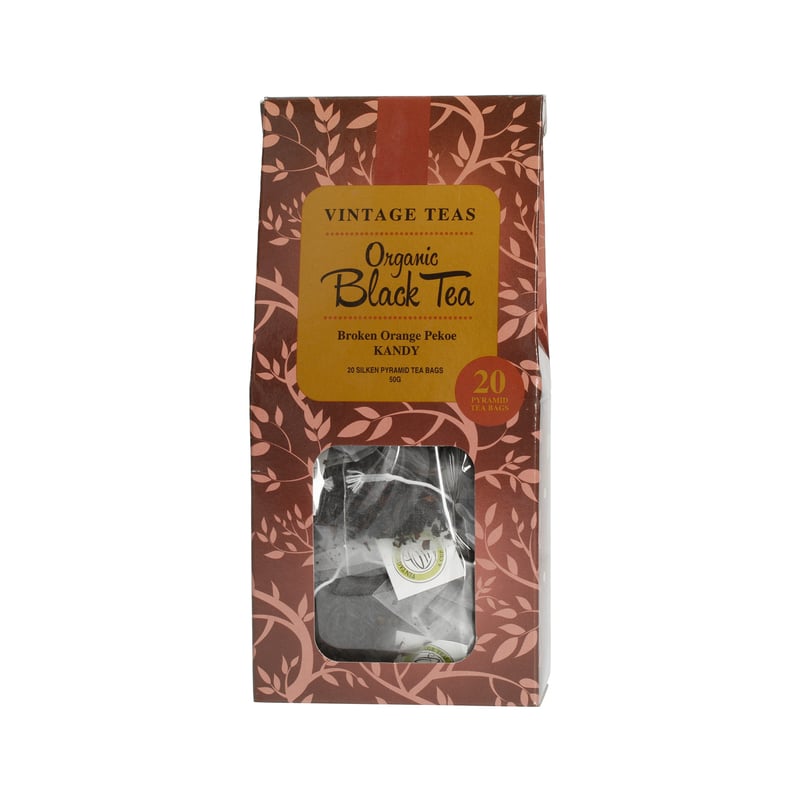 Vintage Teas - Organic Black Tea - 20 Tea Bags
