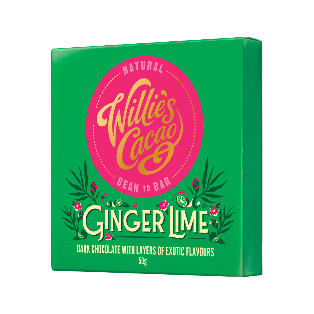 Willie's Cacao - Ginger Lime 50g