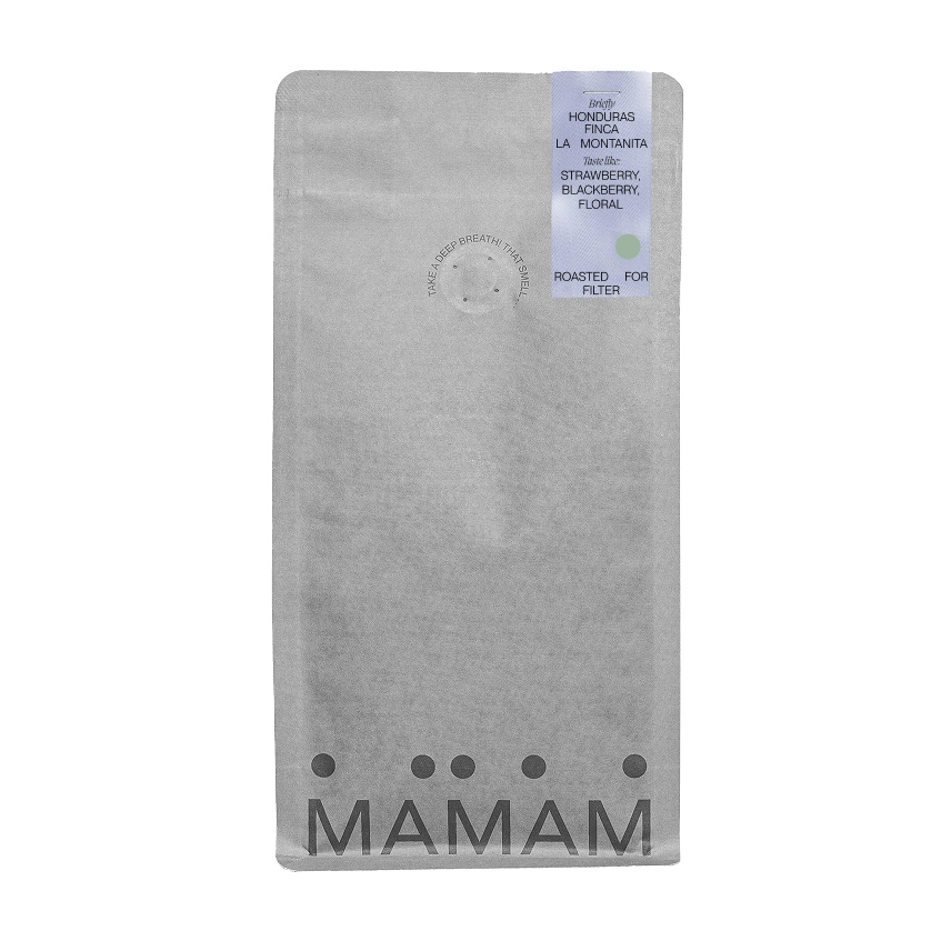 MAMAM - kawa ziarnista Honduras Finca La Montanita Anaerobic Washed Filter 250 g