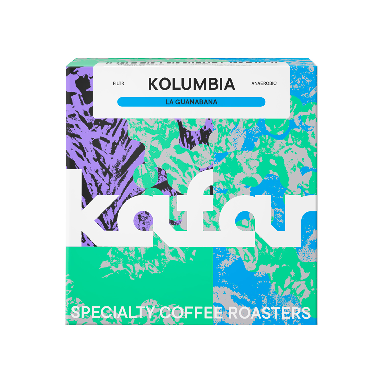 Kafar - kawa ziarnista Kolumbia La Guánabana Filter 250 g