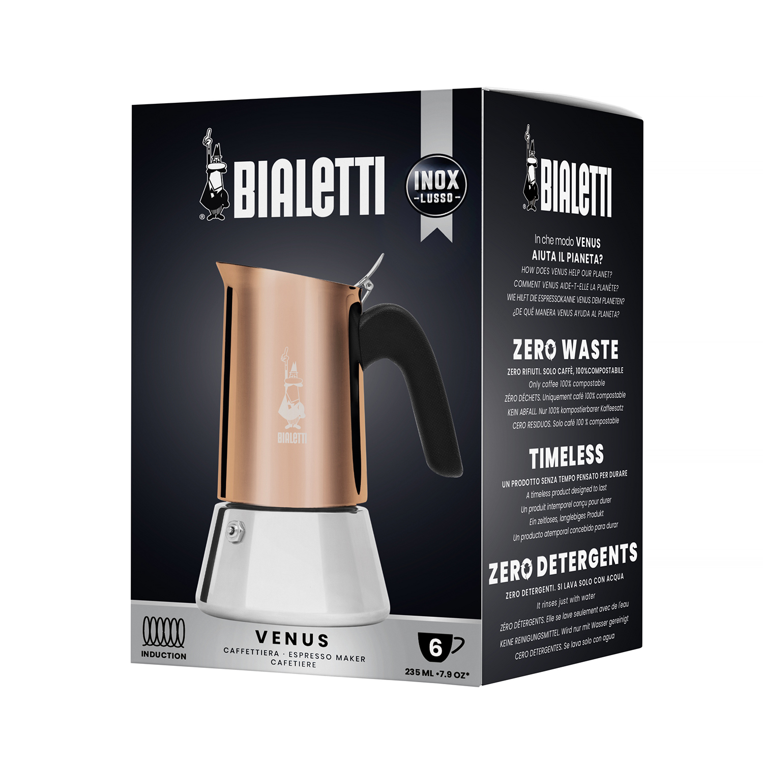 Bialetti New Venus 6tz - Copper
