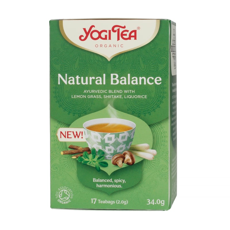 Yogi Tea - Natural Balance - Herbata 17 Torebek