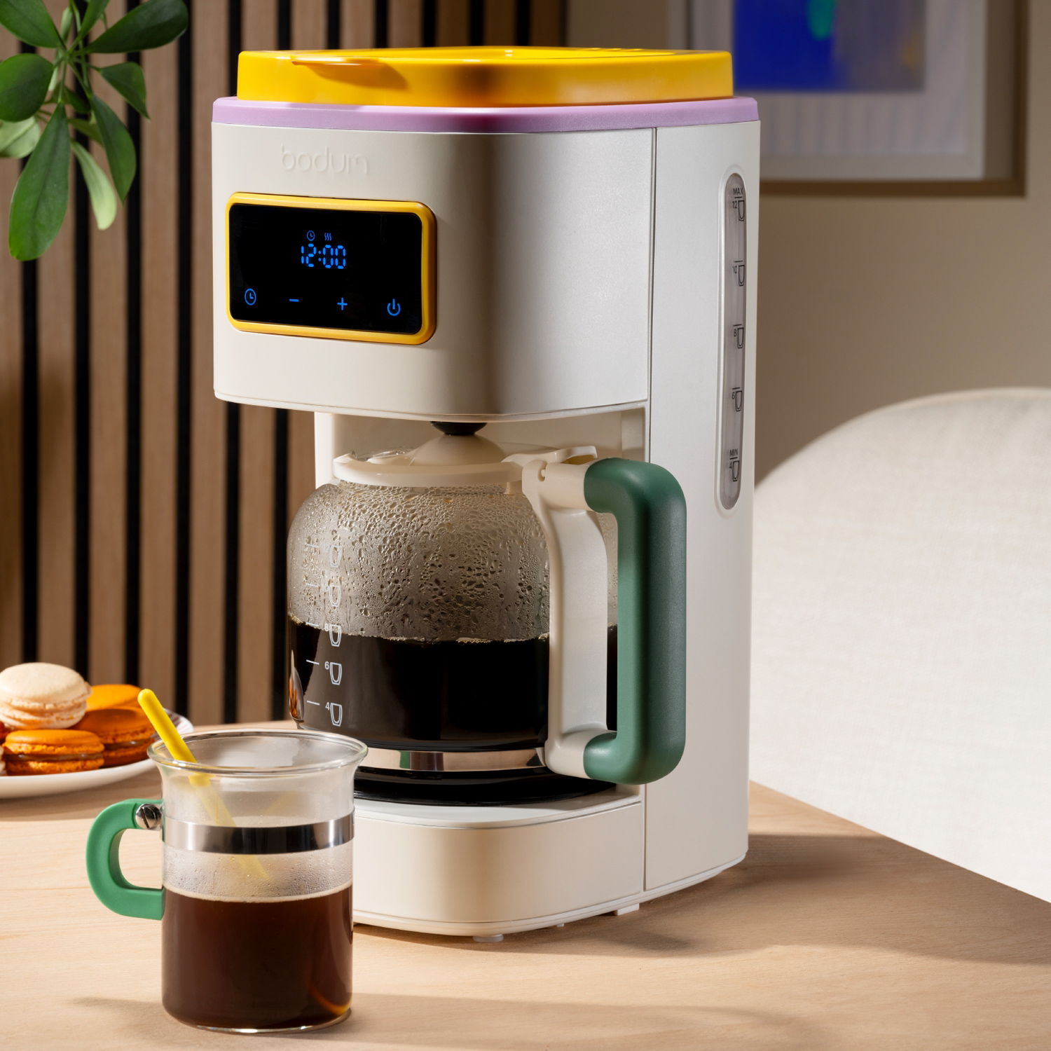 Bodum - Ekspres przelewowy Bistro Biały 1500 ml