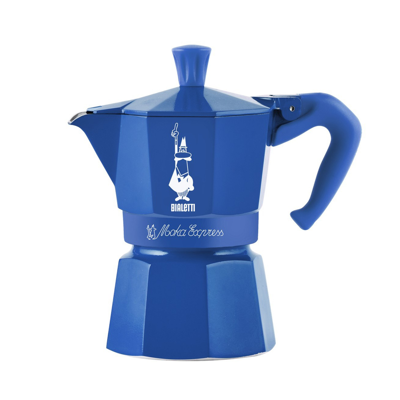 Bialetti - kawiarka Moka Express 3tz Candyland niebieska