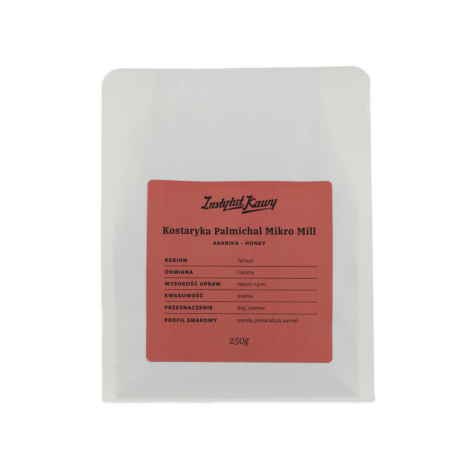 Instytut Kawy - Costa Rica Palmichal Mikro Mill Honey Filter 250g