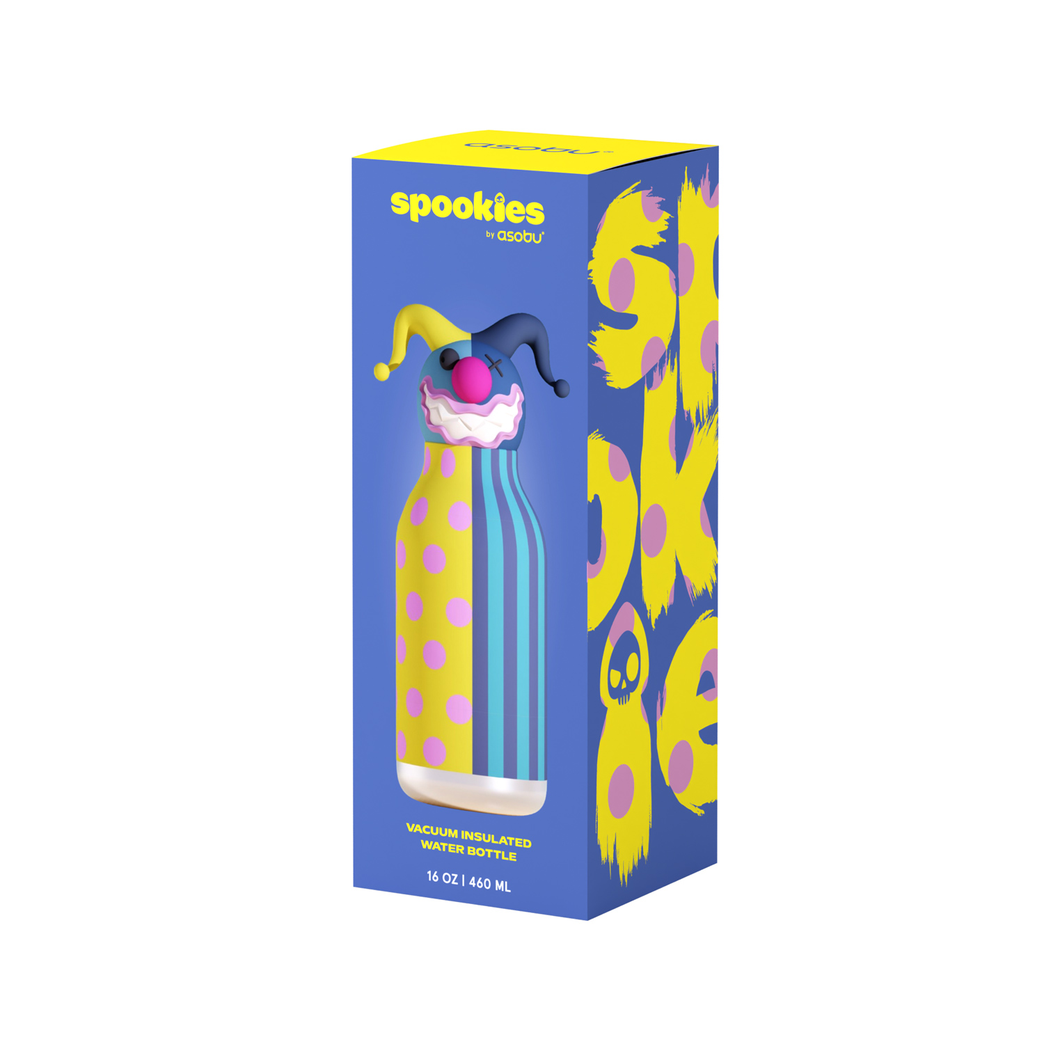 Asobu - butelka termiczna Spookies Boogey klaun 460 ml