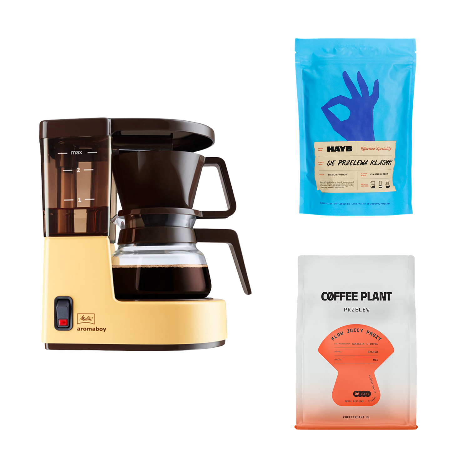 Filter Coffee Machine Melitta Aromaboy - Beige - Coffeedesk