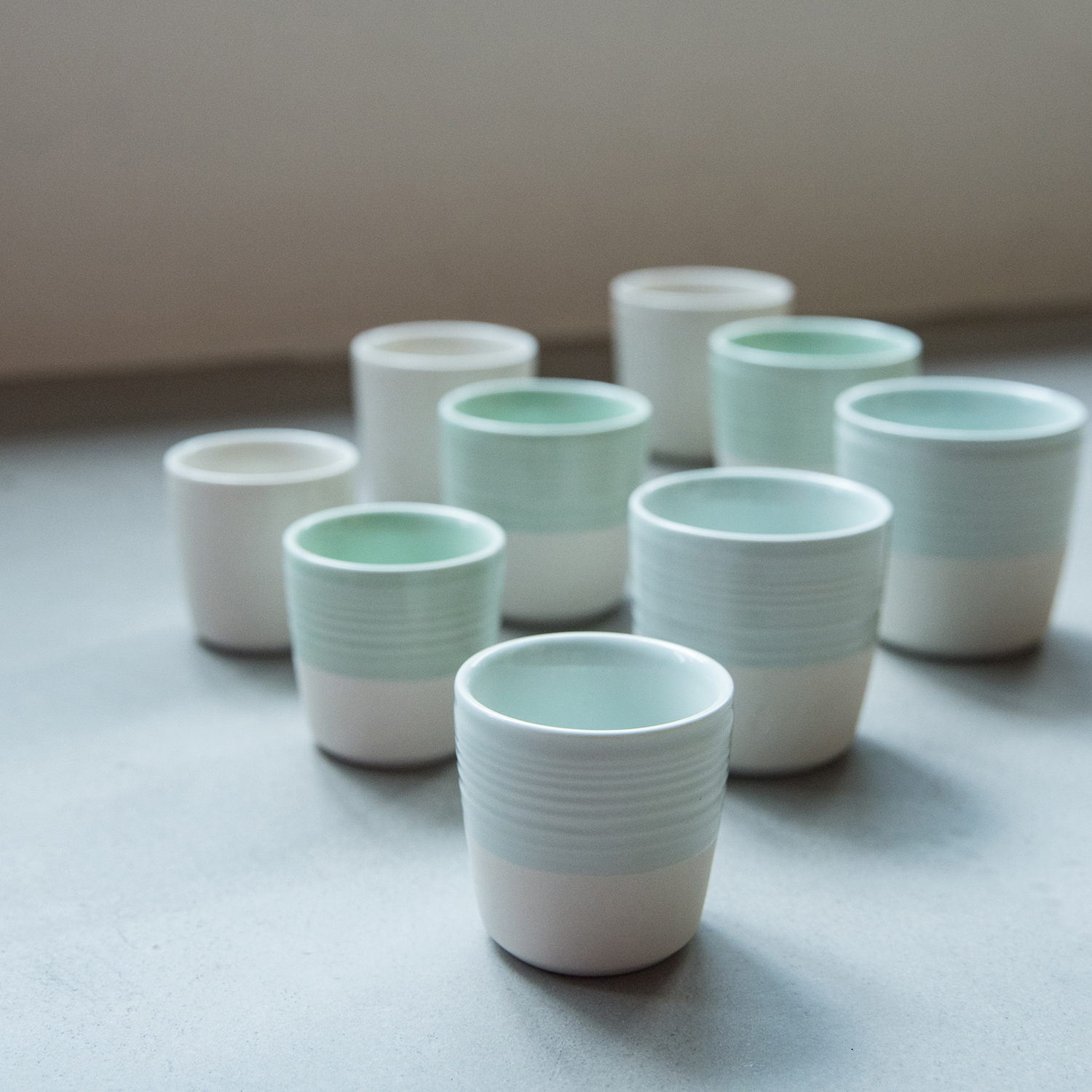 Loveramics Dale Harris - 80ml Espresso Cup - Celadon Green