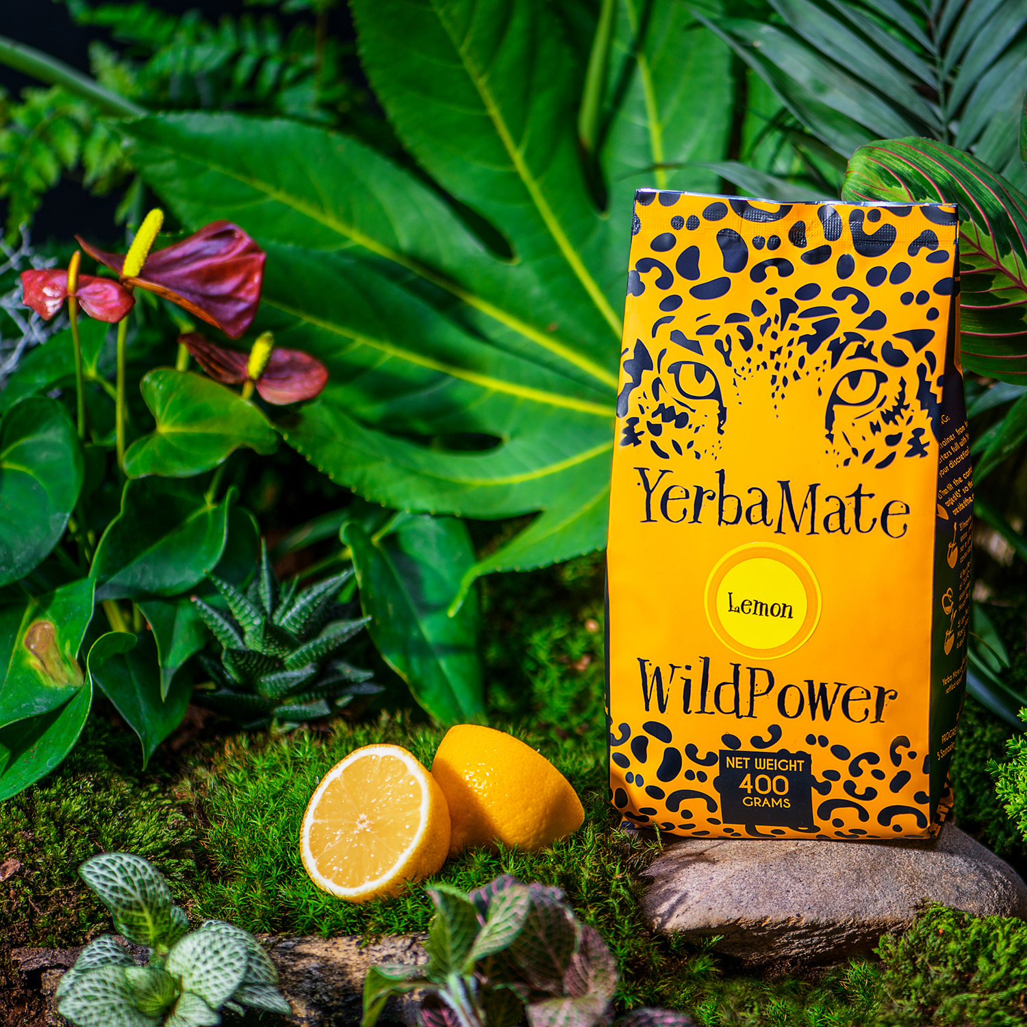 WildPower Lemon - yerba mate 400g