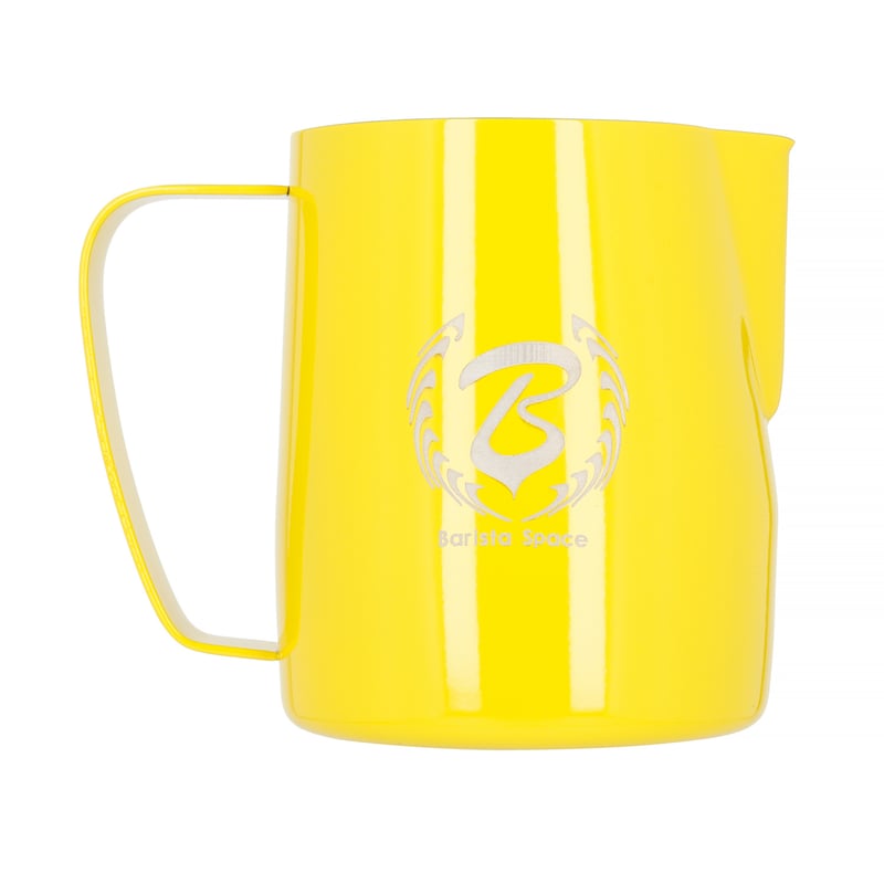 Barista Space - 600 ml Teflon Yellow Milk Jug
