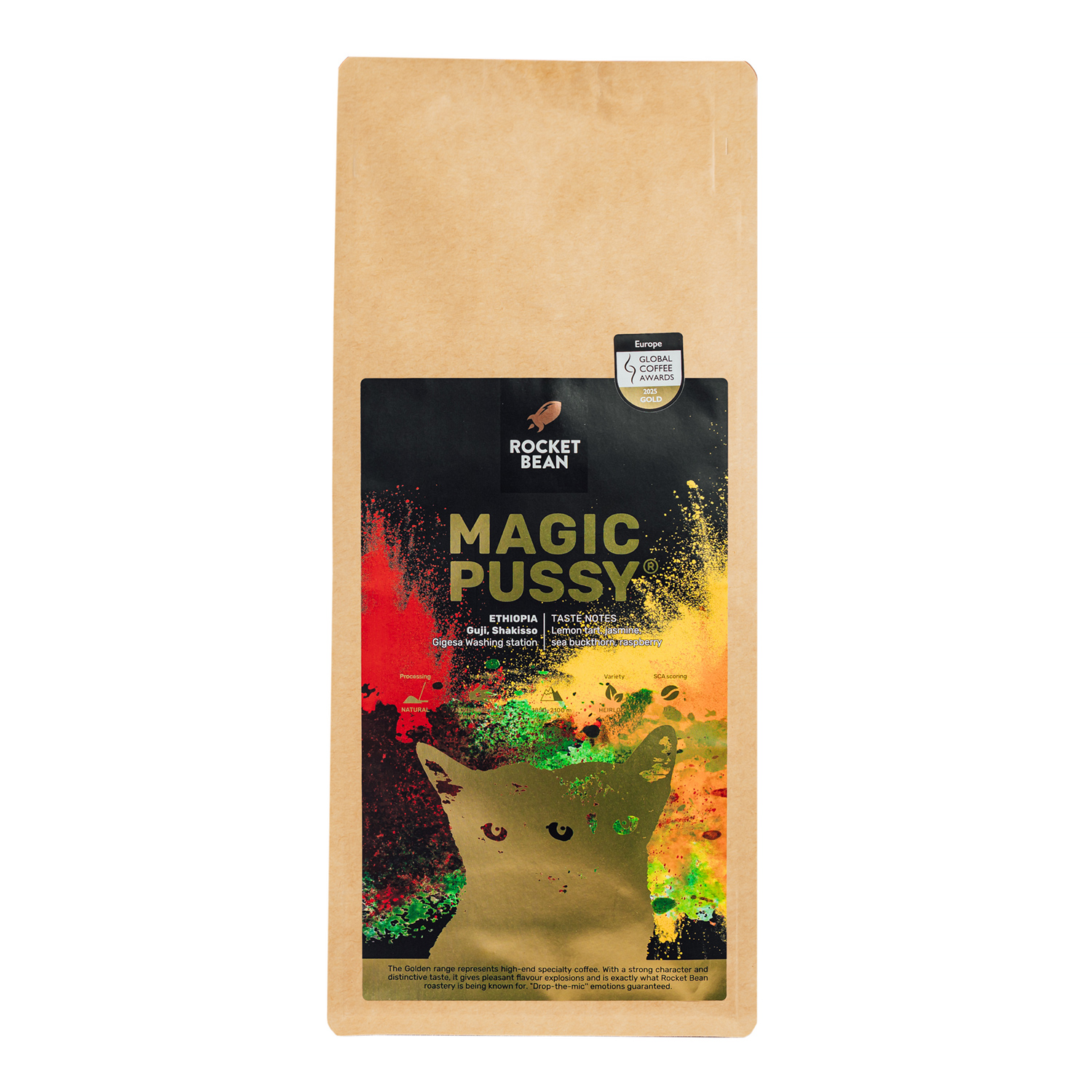 Rocket Bean - Ethiopia Guji Shakisso Natural Espresso 1 kg