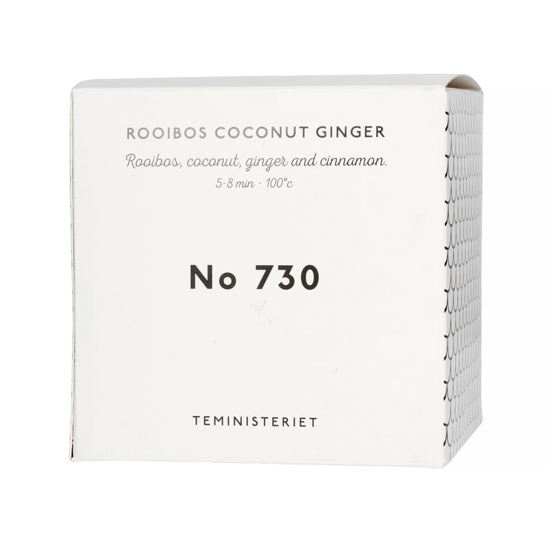 Teministeriet - 730 Rooibos Coconut Ginger - Herbata Sypana 100g