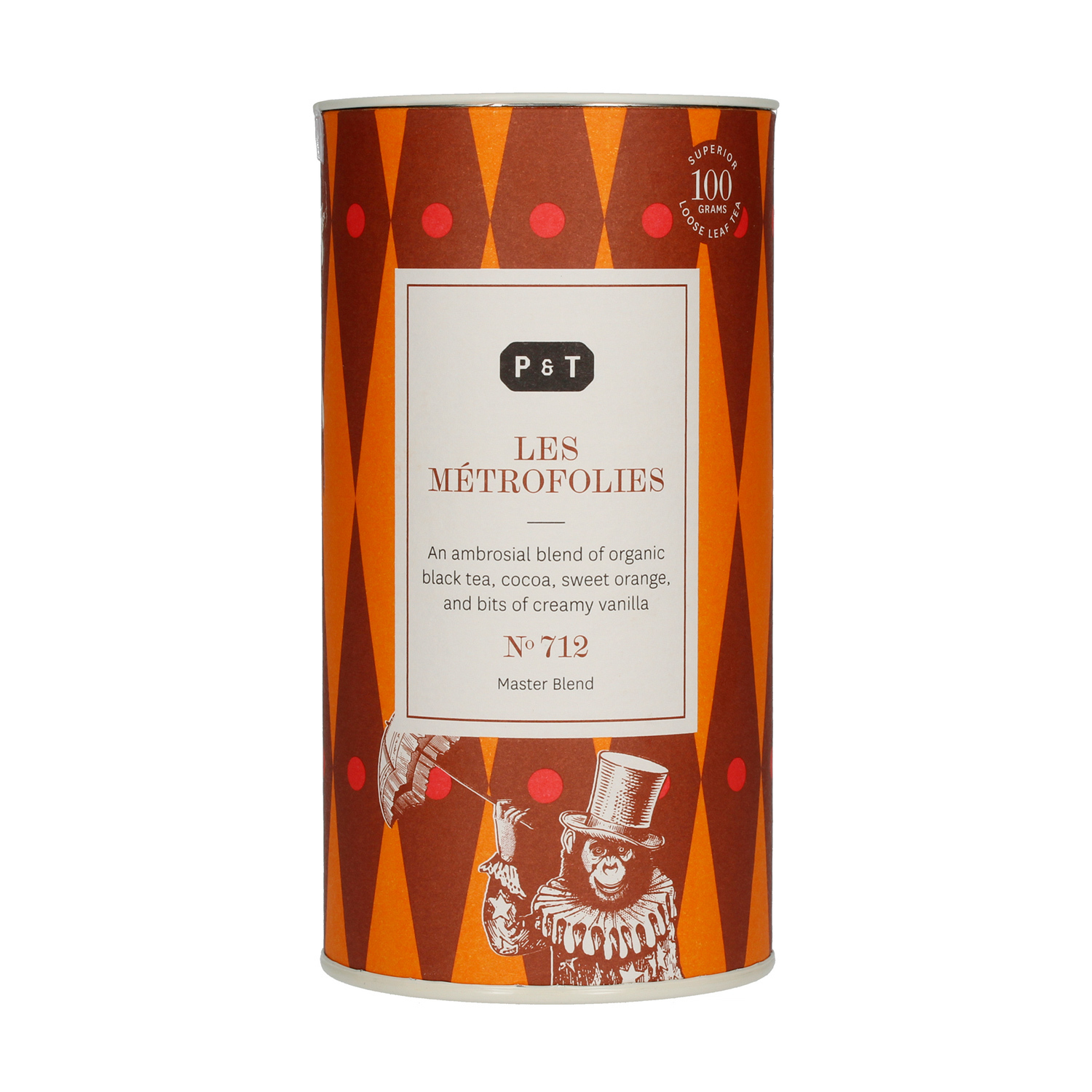 Paper & Tea - Les Metrofolies - Loose tea - Tin 100g