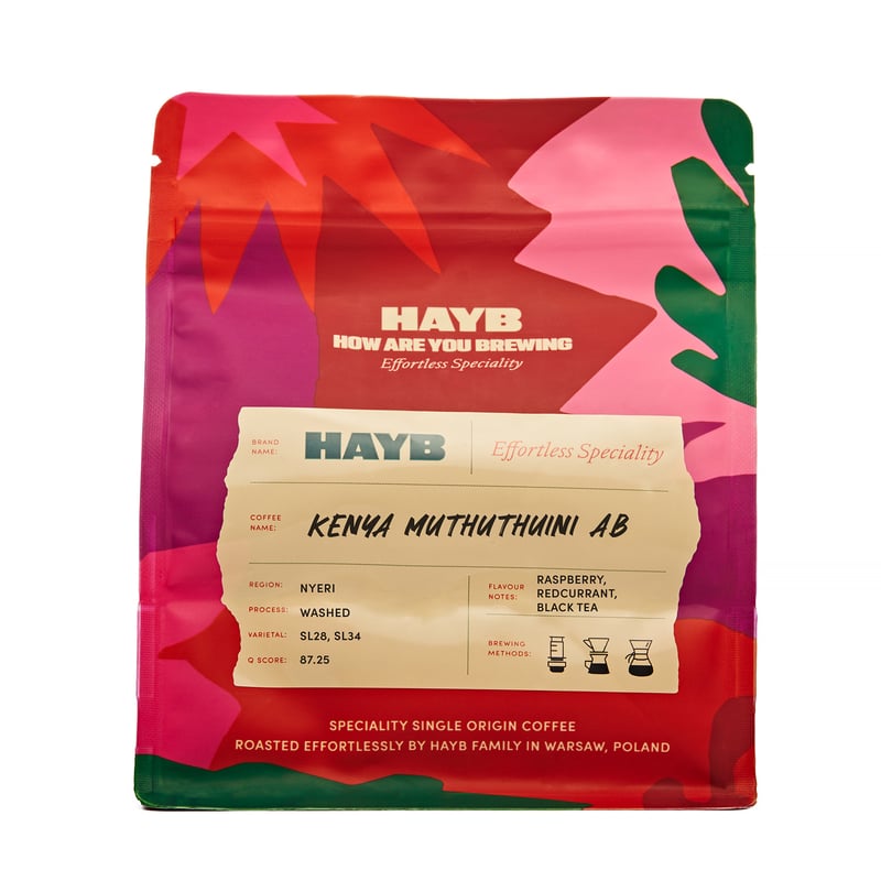 HAYB - Kenya Muthuthuini AB Washed Filter 250g