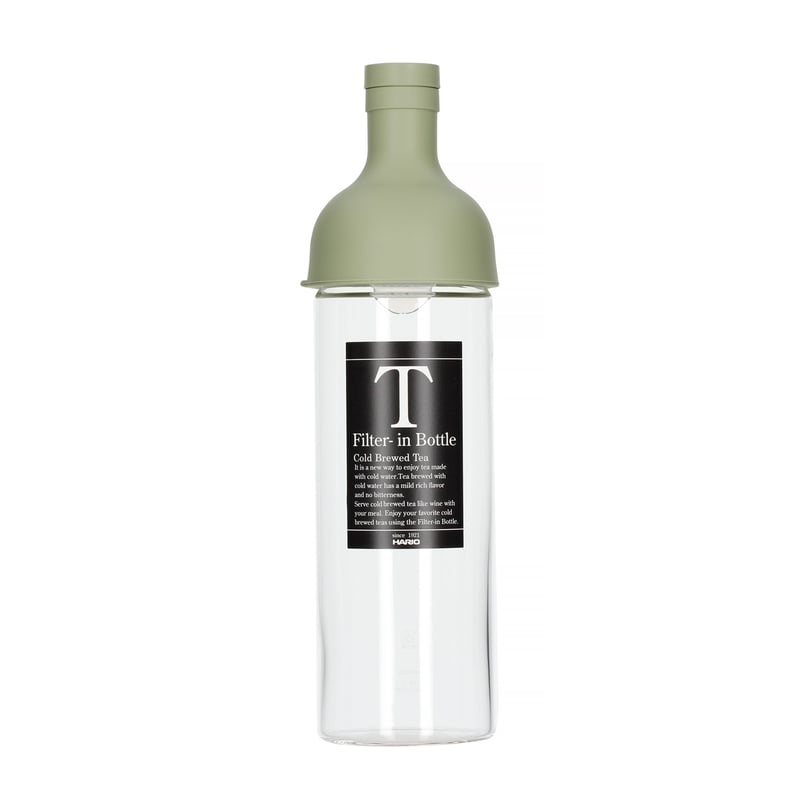 Hario - Filter-In Tea Bottle - Butelka do Cold Brew Zielona 750ml