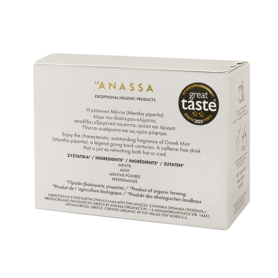 Anassa - herbatka ziołowa sypana Organic Mint 10 g
