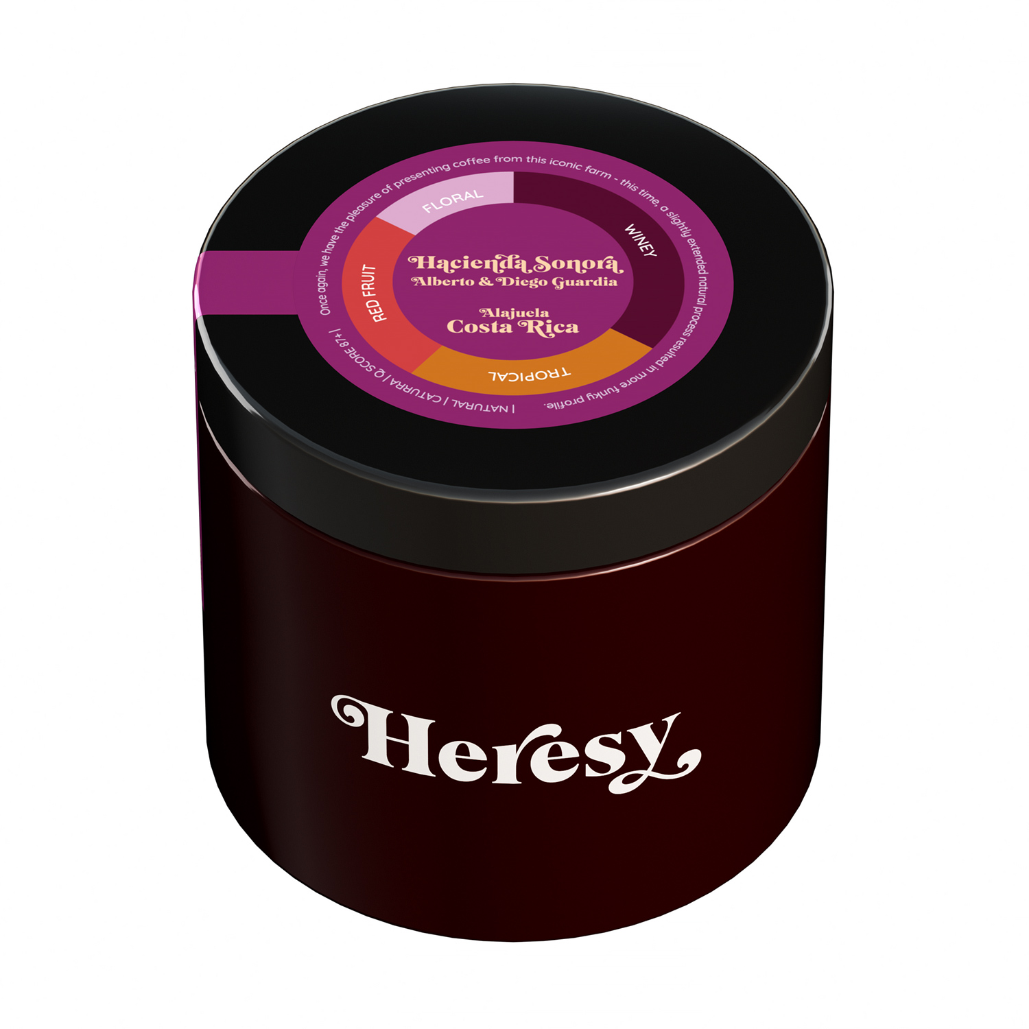 Heresy - Costa Rica Hacienda Sonora Natural  Filter 252g