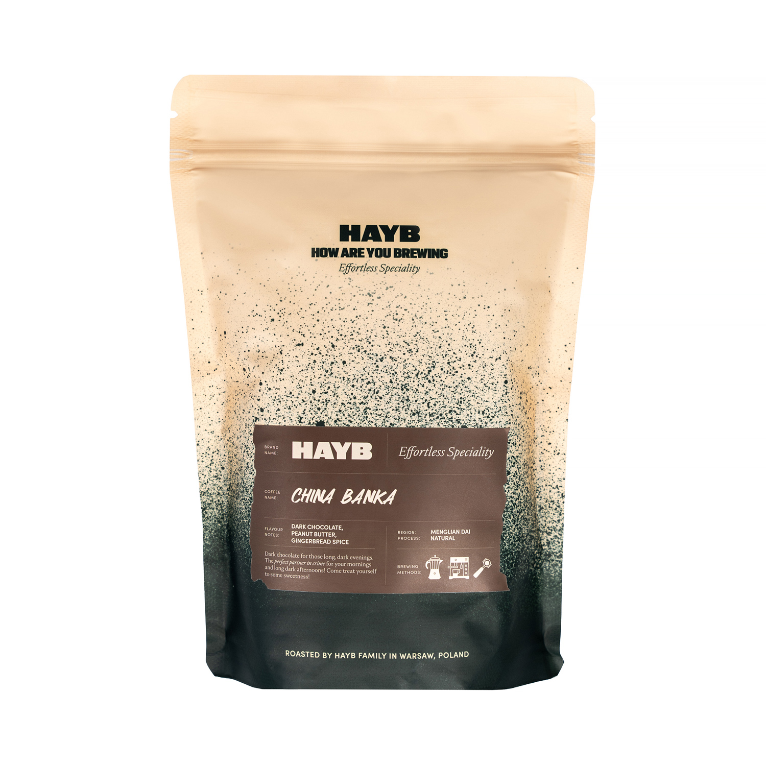 HAYB - kawa ziarnista China Banka Natural Espresso 250 g