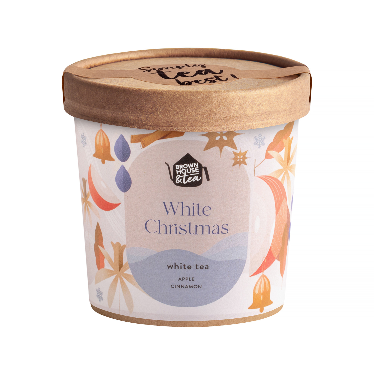 Brown House & Tea - White Christmas Tea - Loose Tea 50g