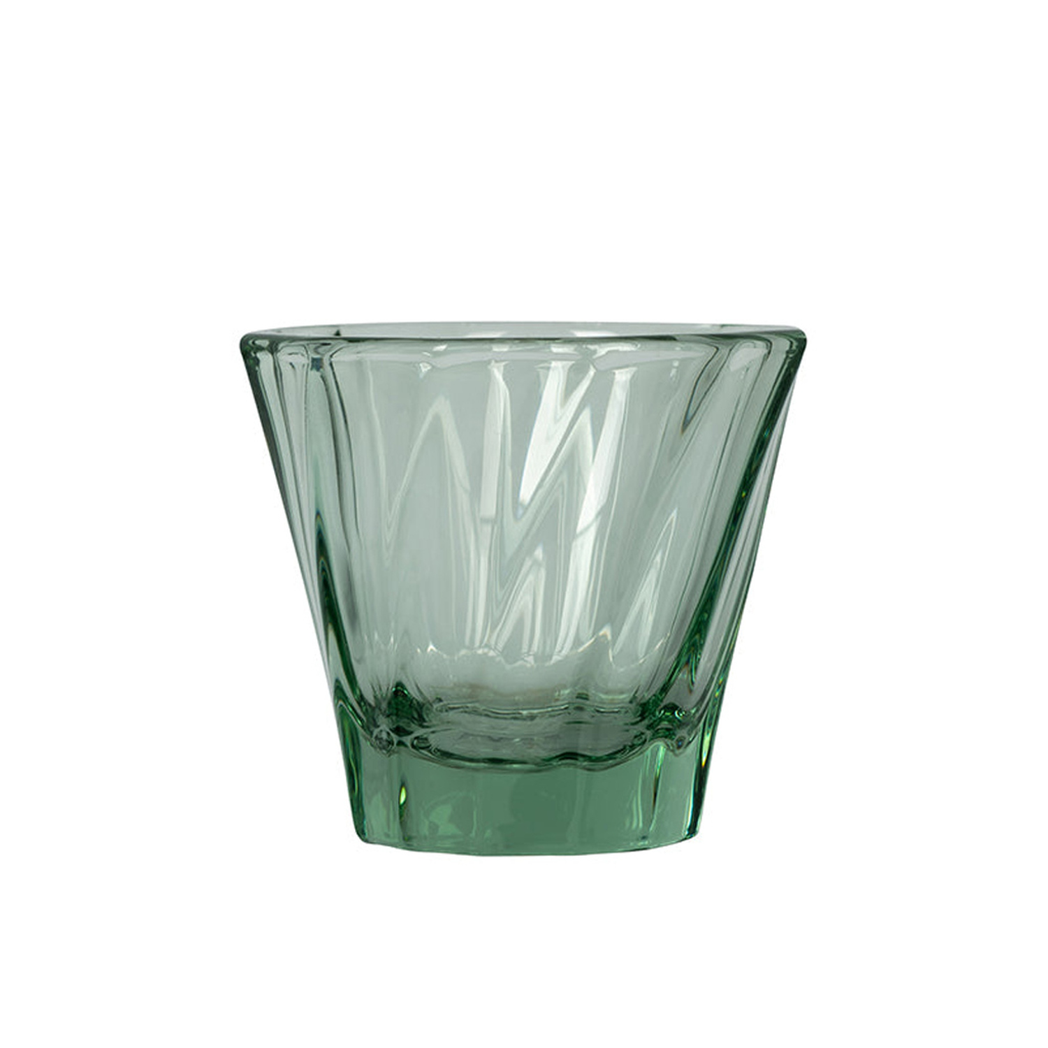 Loveramics - Twisted Espresso Glass 70ml - Green