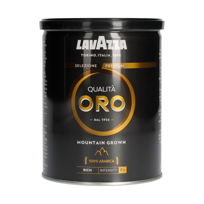 Lavazza Qualita Oro Mountain Grown Mielona - Puszka 250g