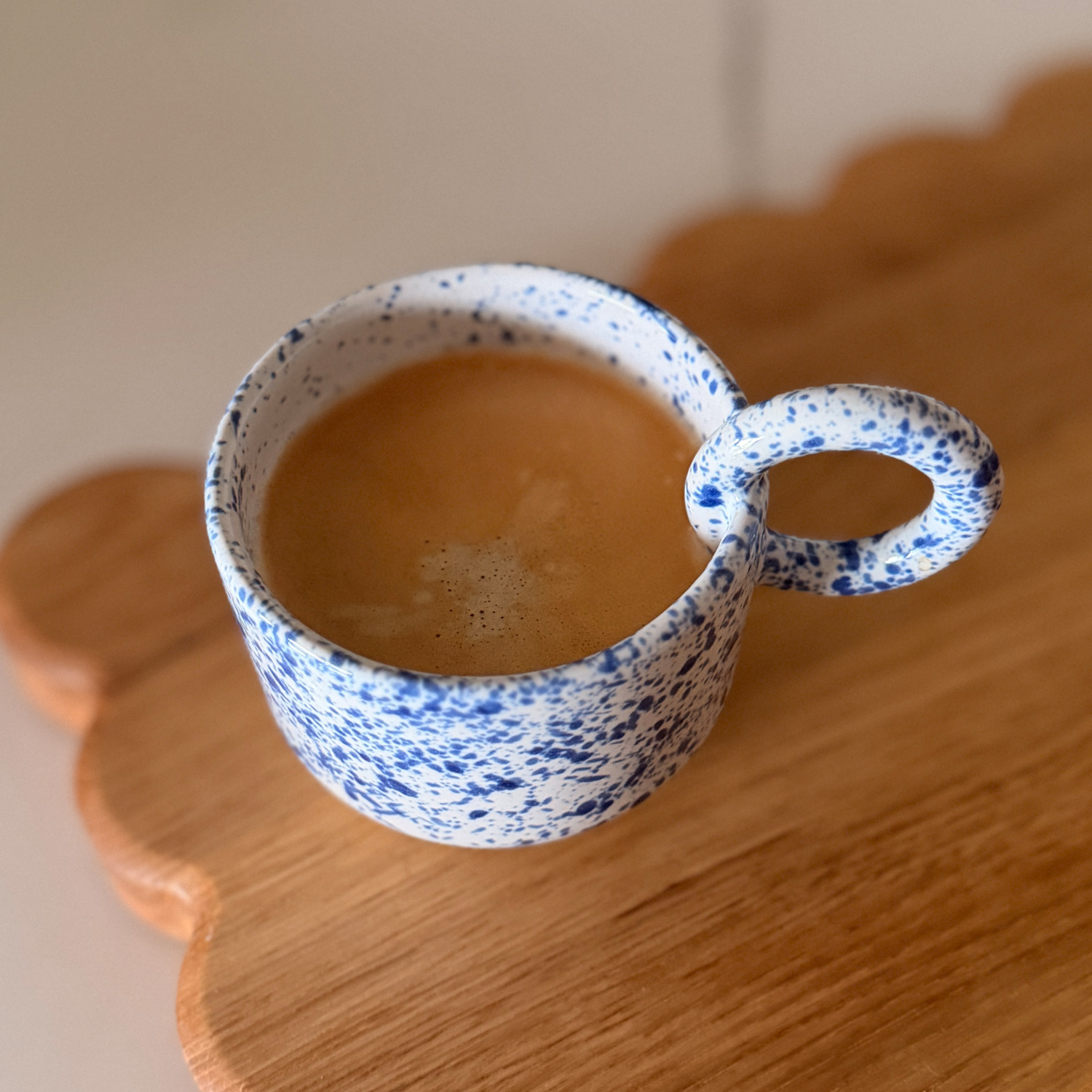 Ceramics 36 - Filiżanka ceramiczna 365 200ml mocno nakrapiana