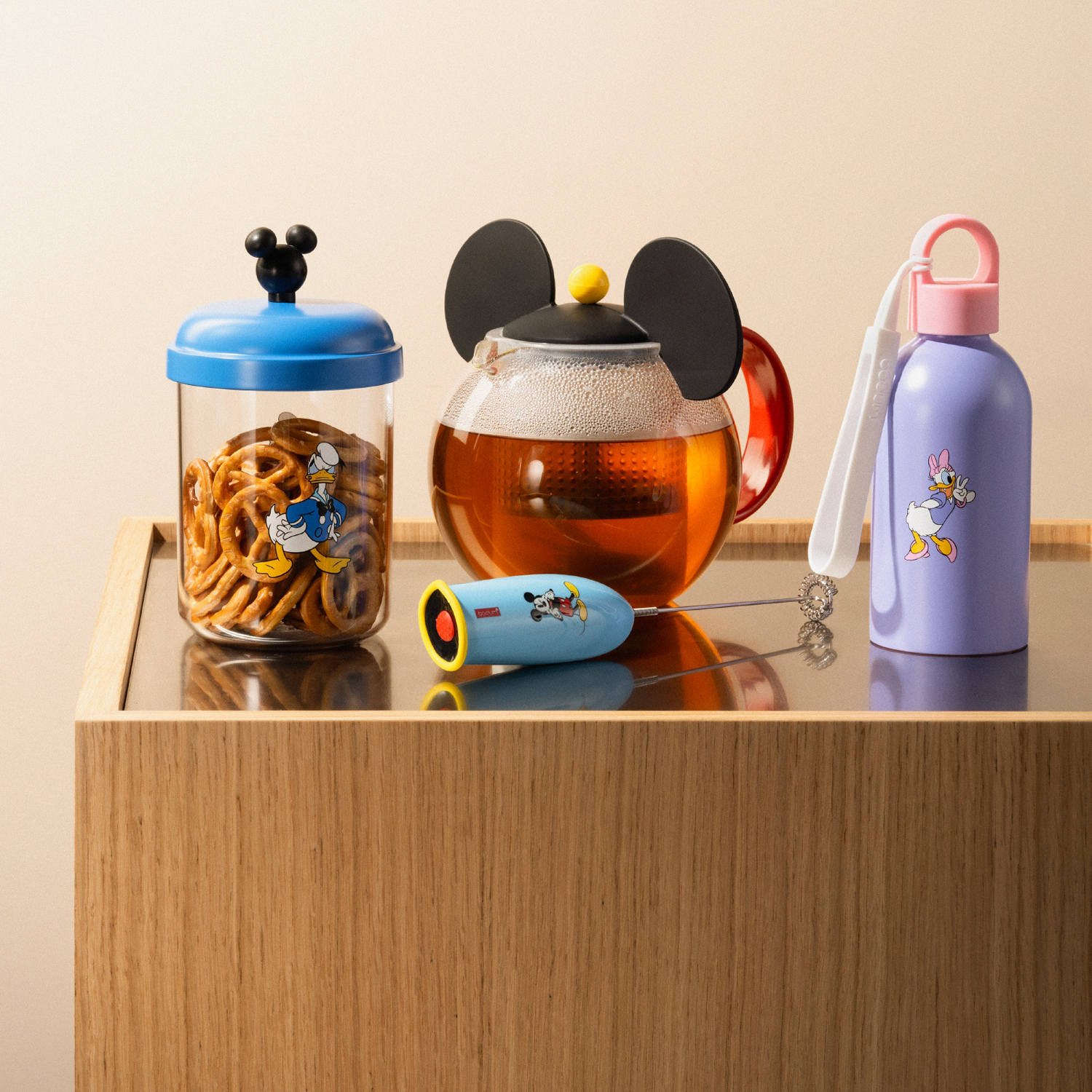 Bodum - Butelka termiczna Melior Disney Daisy 300 ml liliowy
