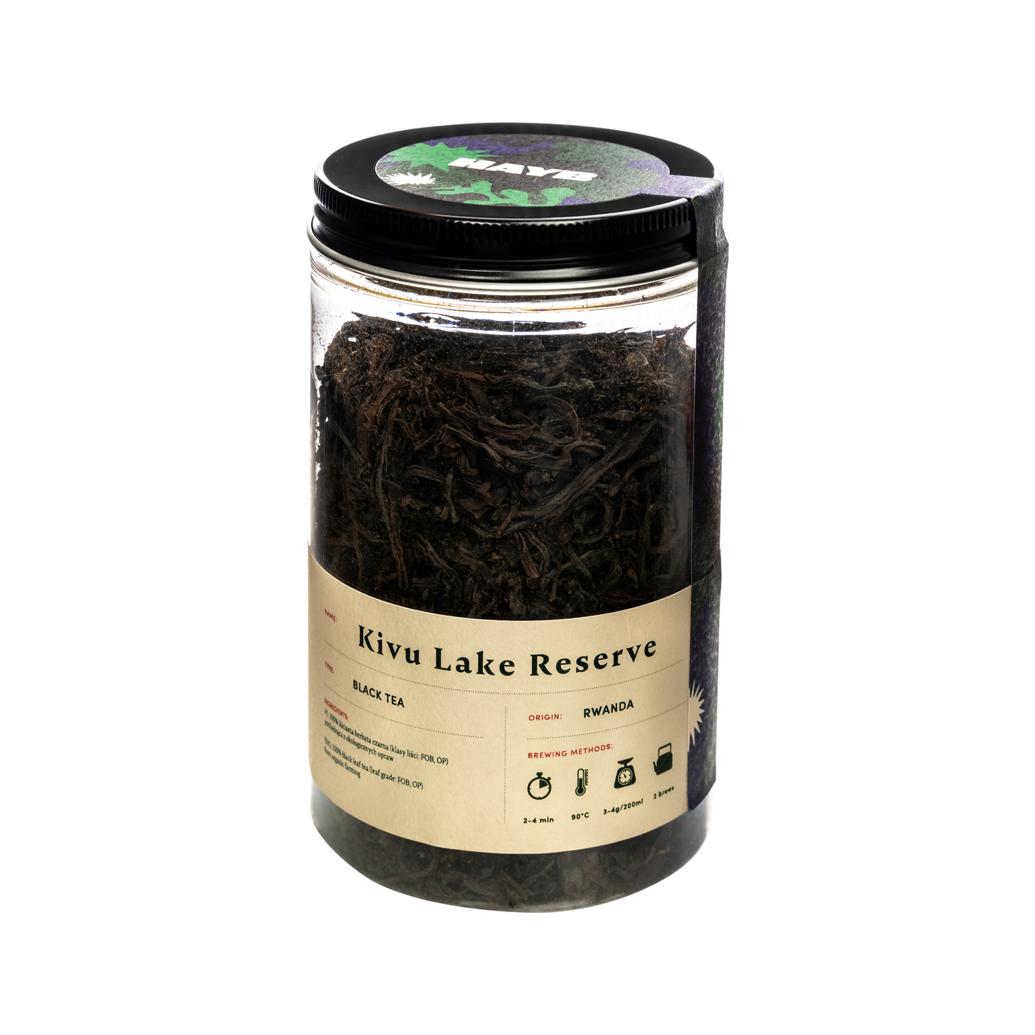 HAYB - Kivu Lake Reserve Black - Loose tea 70g