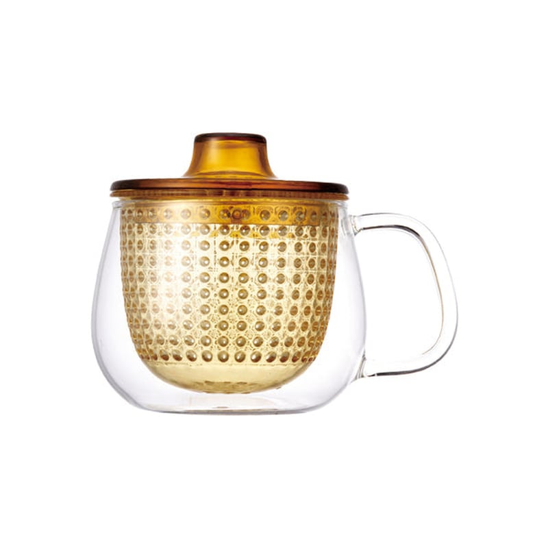 KINTO - UNITEA Unimug - Mug with Tea Strainer 350ml Yellow