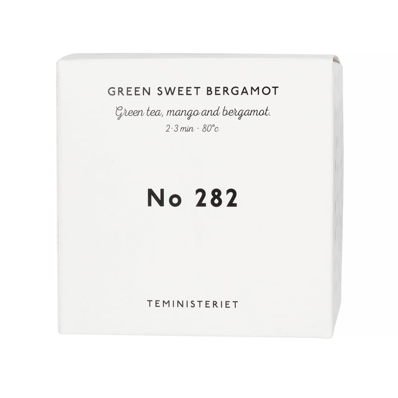 Teministeriet - 282 Green Sweet Bergamot - Loose Tea 100g - Refill