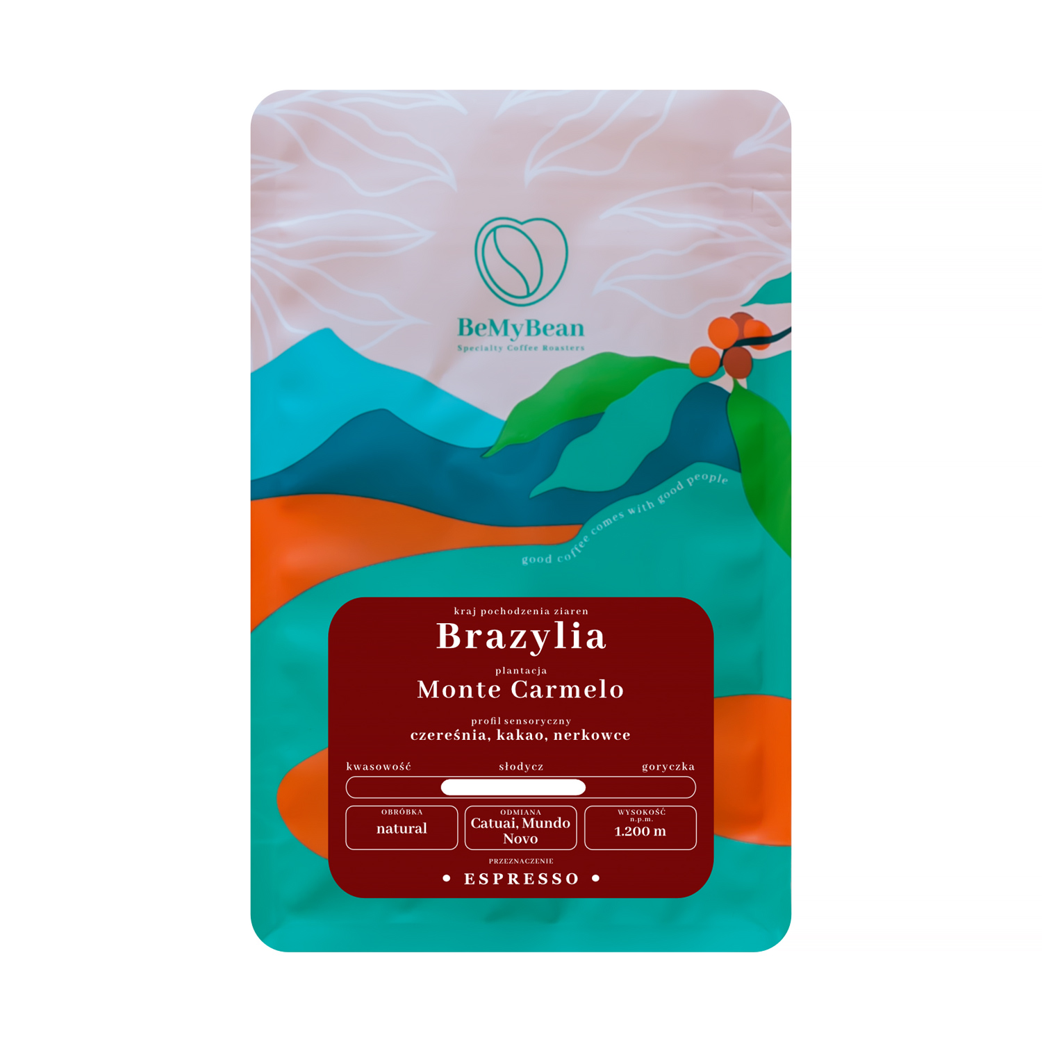 BeMyBean - Brazil Monte Carmelo Natural Espresso 250g
