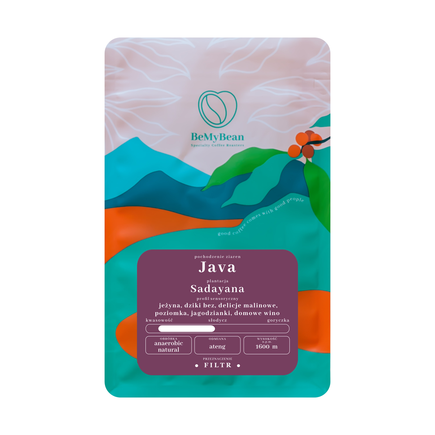 BeMyBean - Indonesia Java Sadayana Anaerobic Natural Filter 250 g