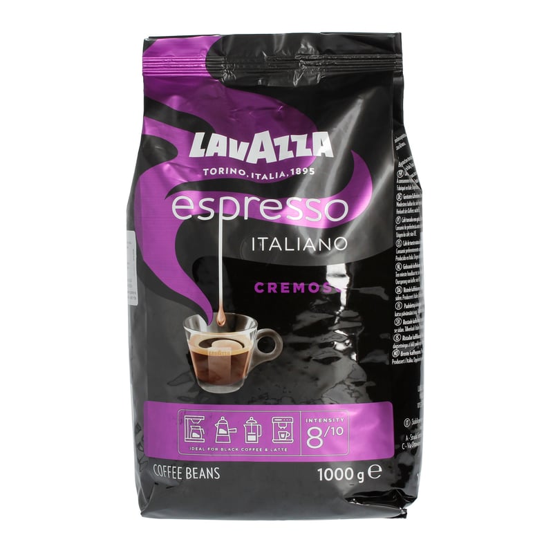 Lavazza Caffe Espresso Cremoso - Coffee Beans 1kg