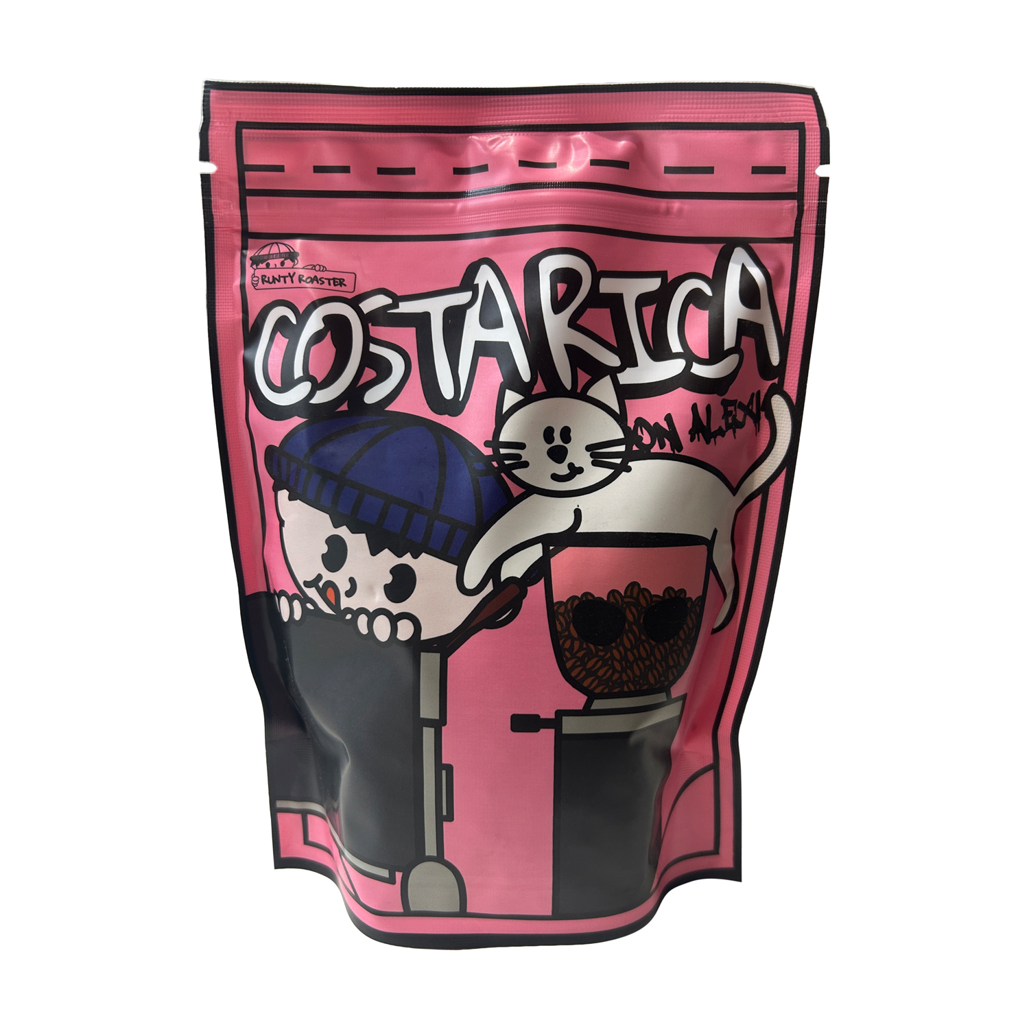 Runty Roaster - kawa ziarnista Kostaryka Don Alexis White Honey Espresso 250g