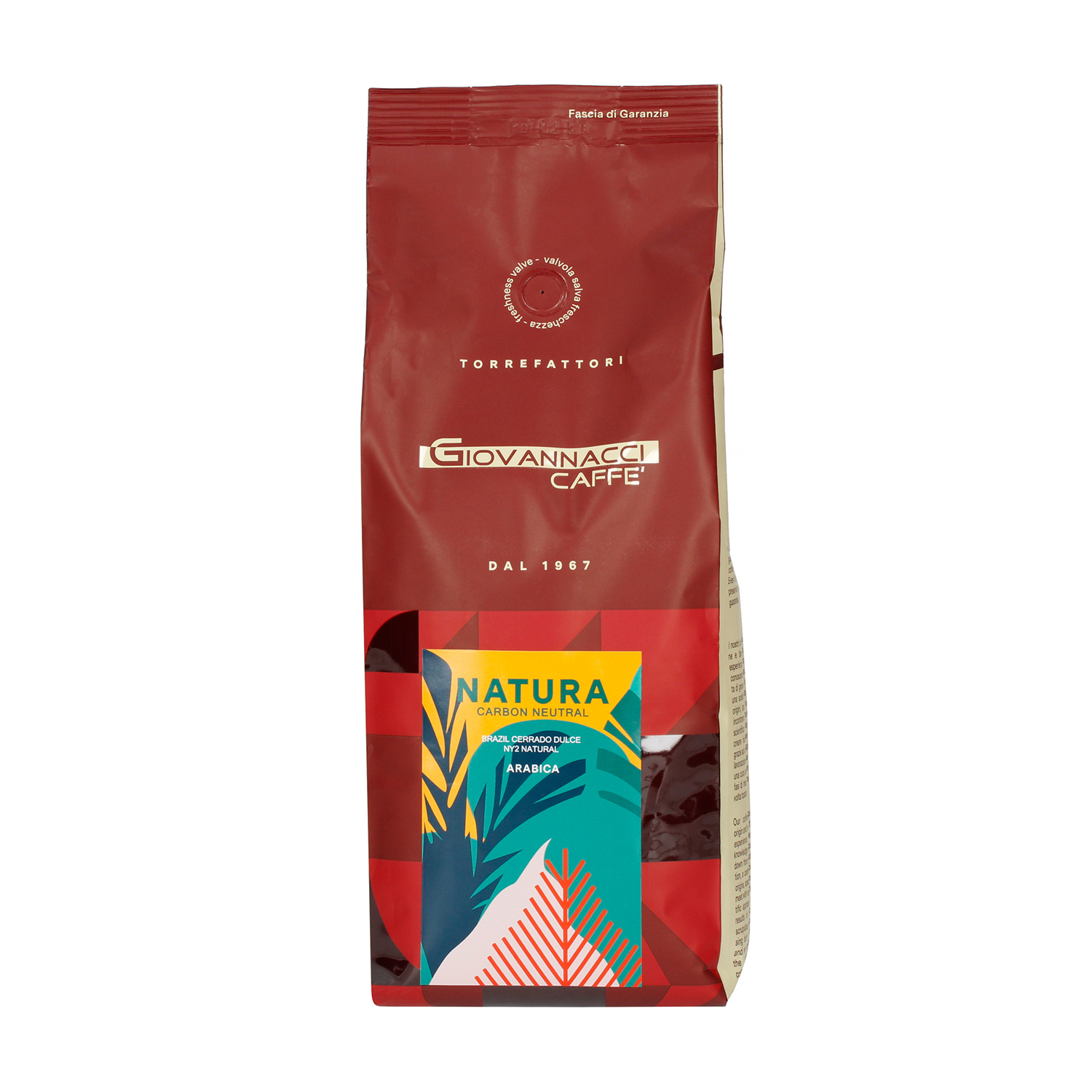 Giovannacci Caffe - Brazylia Natural Carbon Neutral Espresso 1kg