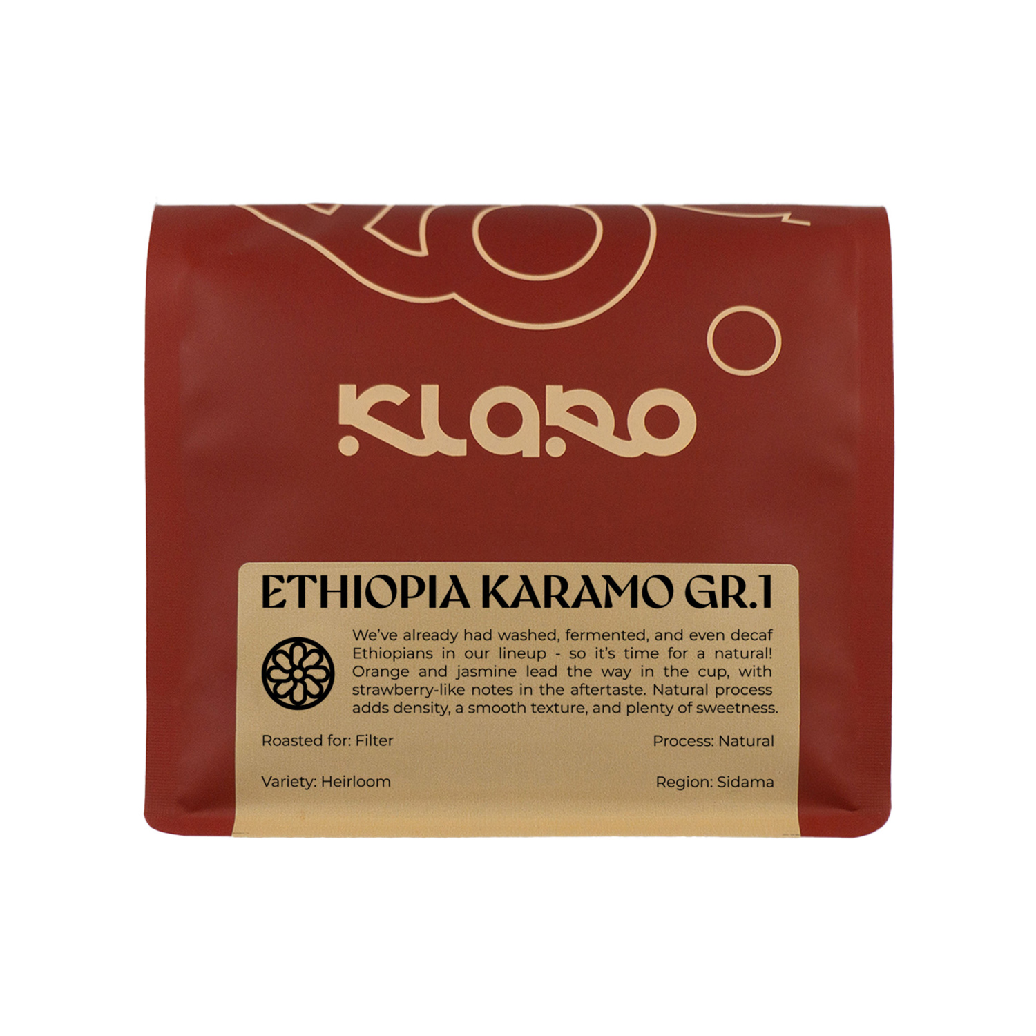 Klaro - Ethiopia Karamo Gr.1 Natural Filter 250 g