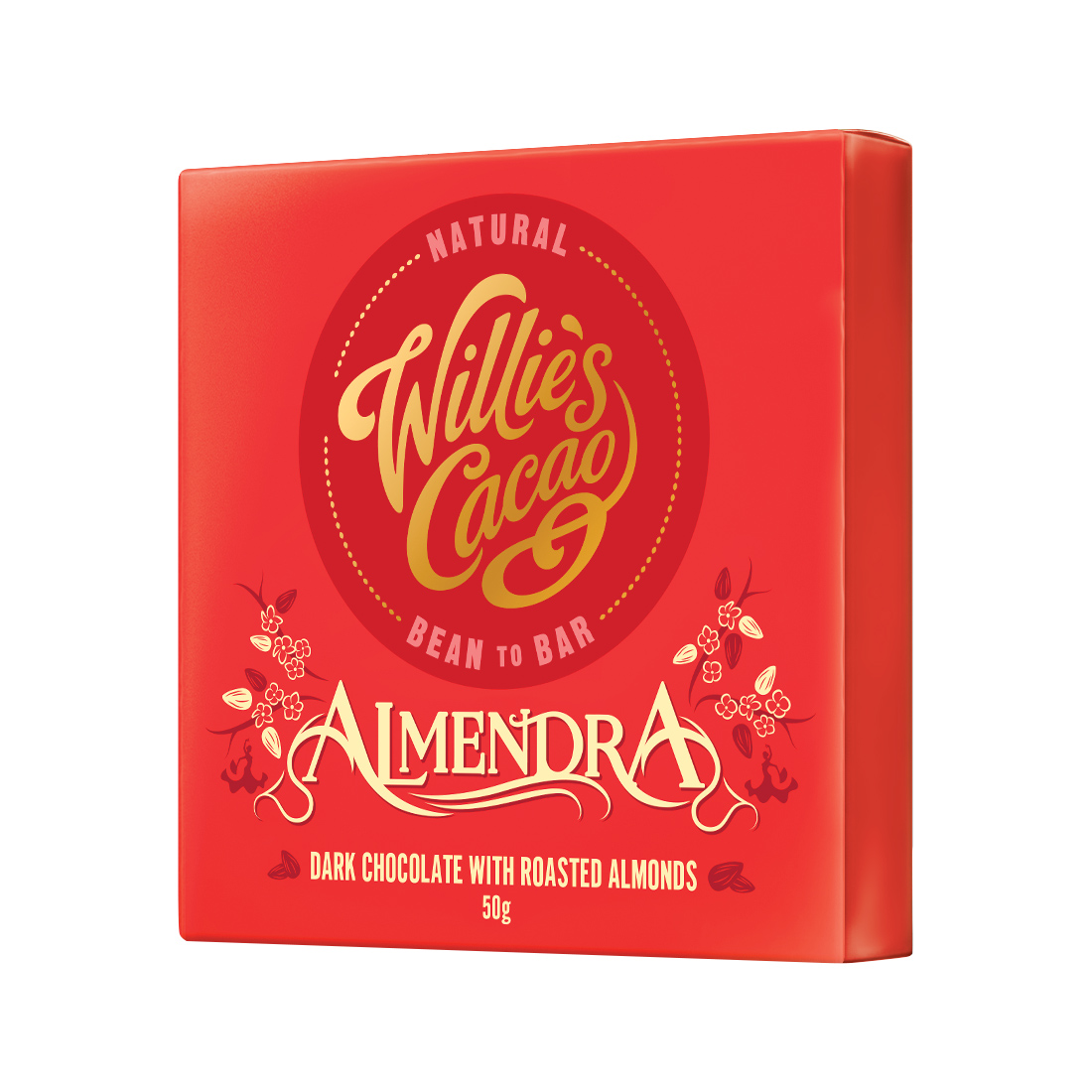 Willie's Cacao - Czekolada - Almendra Dark 50g
