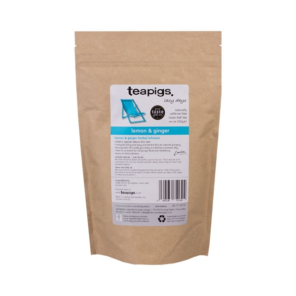 teapigs Lemon and Ginger - Loose tea - 200g