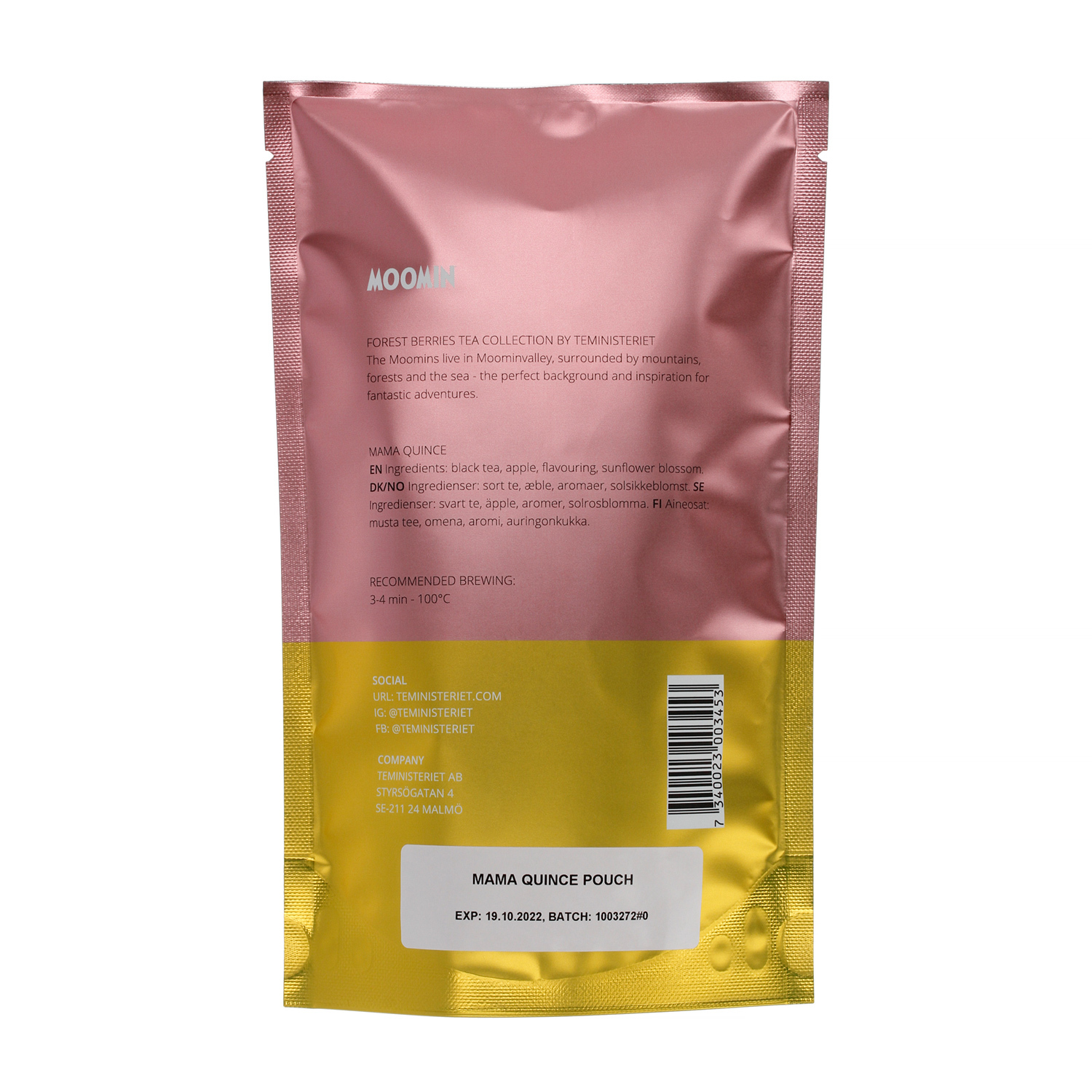 Teministeriet - Moomin Mama Quince - Loose Tea 100g - Refill